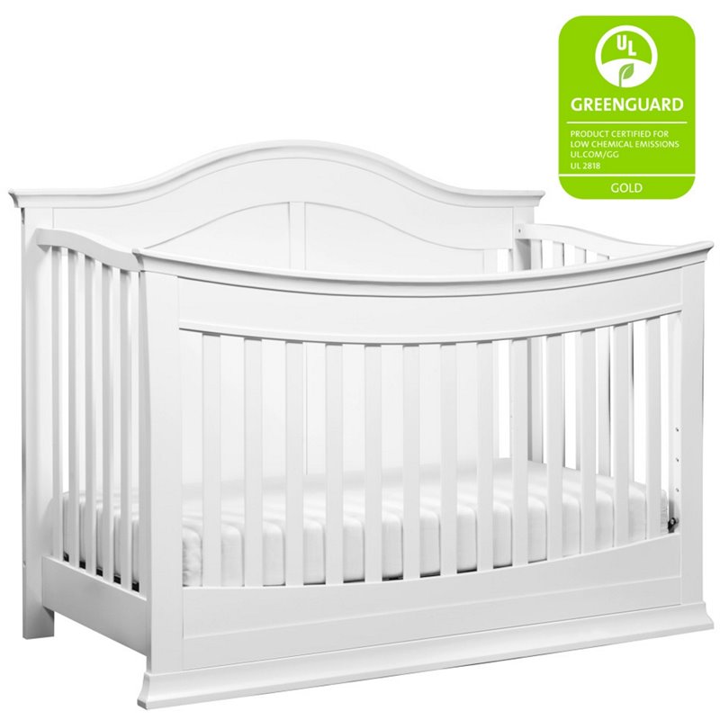 DaVinci Meadow 4-in-1 Convertible Crib With Toddler Bed Conversion Kit