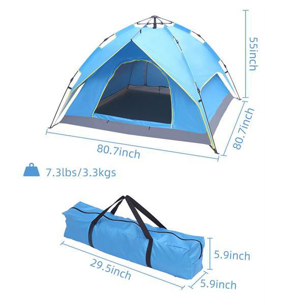 2-3 Person Camping Automatic Pop Up Tent