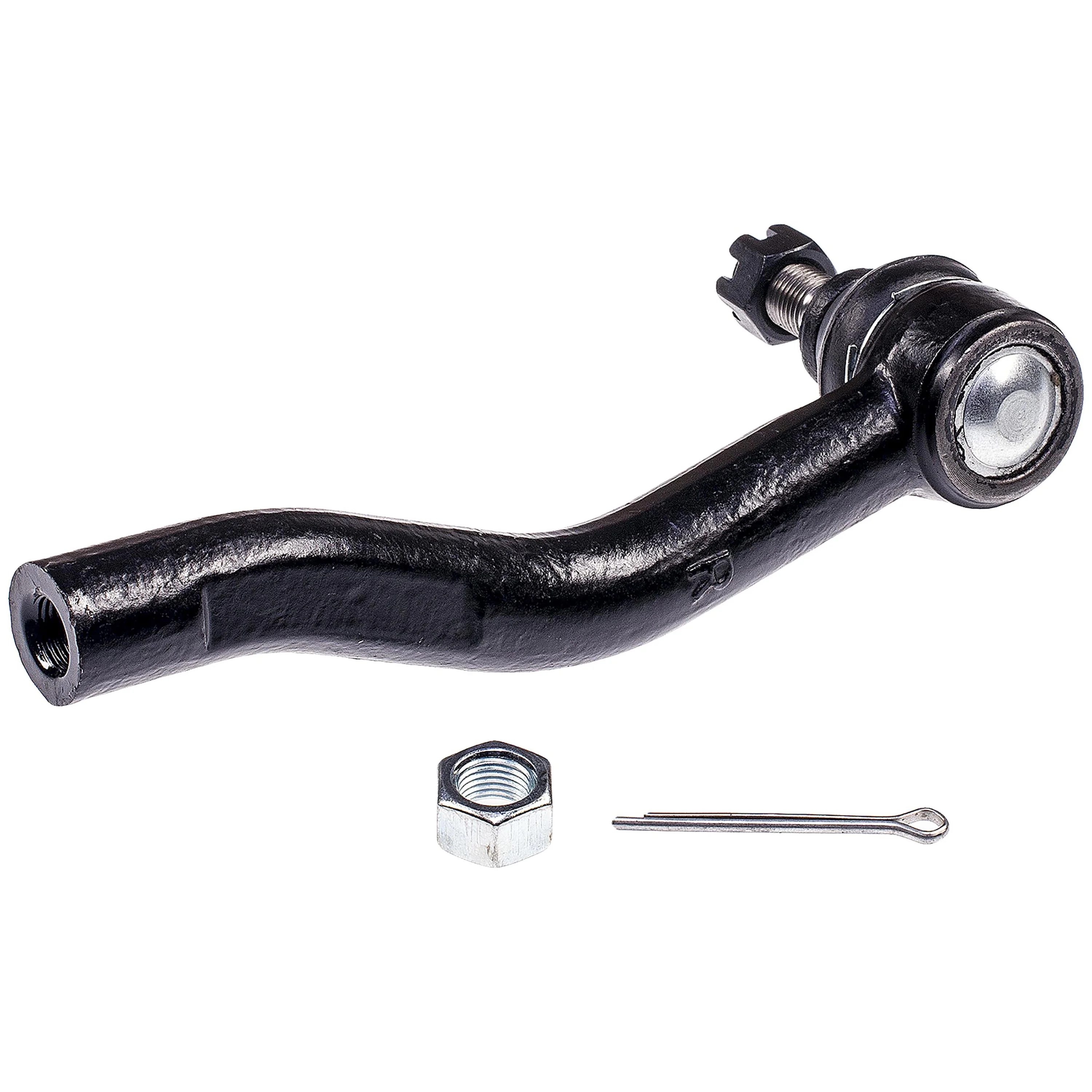 Dorman T3555PR Front Right Outer Steering Tie Rod End for Specific Toyota Models, Black