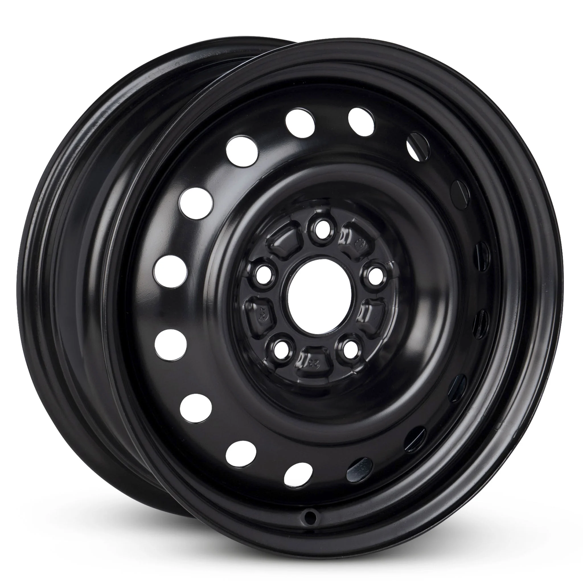 For 1997-2001 Acura Integra Type-R 16 Inch Painted Black Rim - OE Direct Replacement - Road Ready Car Wheel