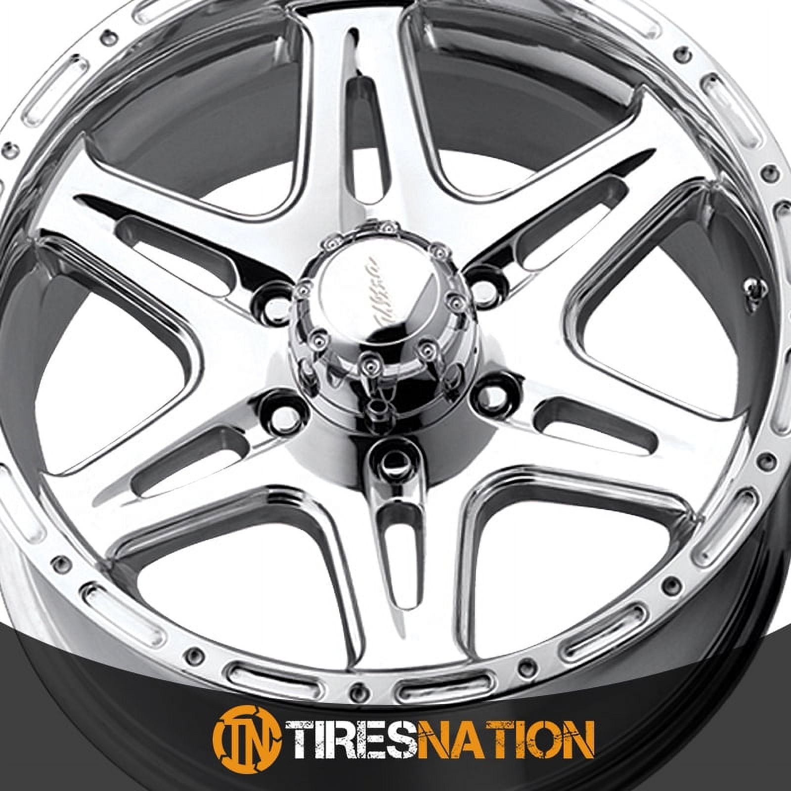 Ultra 208P Badlands 16x8 5x114.3 +10et Polished Wheel 2015 Toyota Tacoma