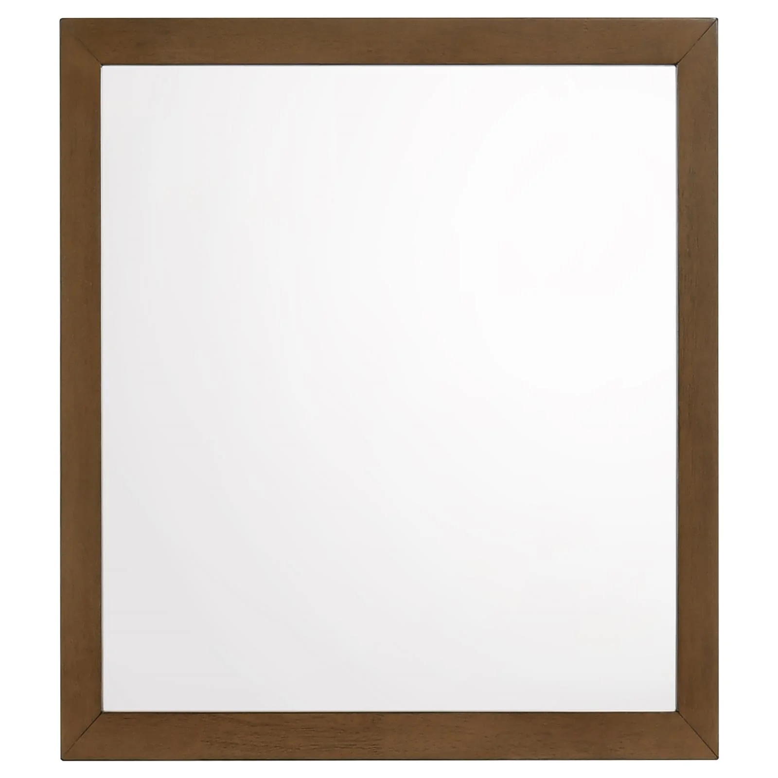 Mays 4-piece Upholstered Eastern King Bedroom Set Walnut Brown and Grey