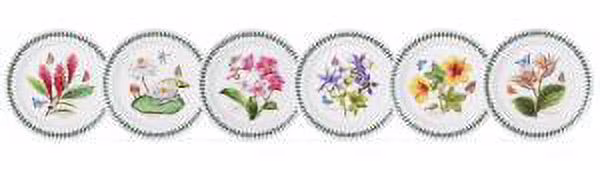 Portmeirion EXOTIC BOTANIC GARDEN Dinner Plates (Assorted 6 Motifs)