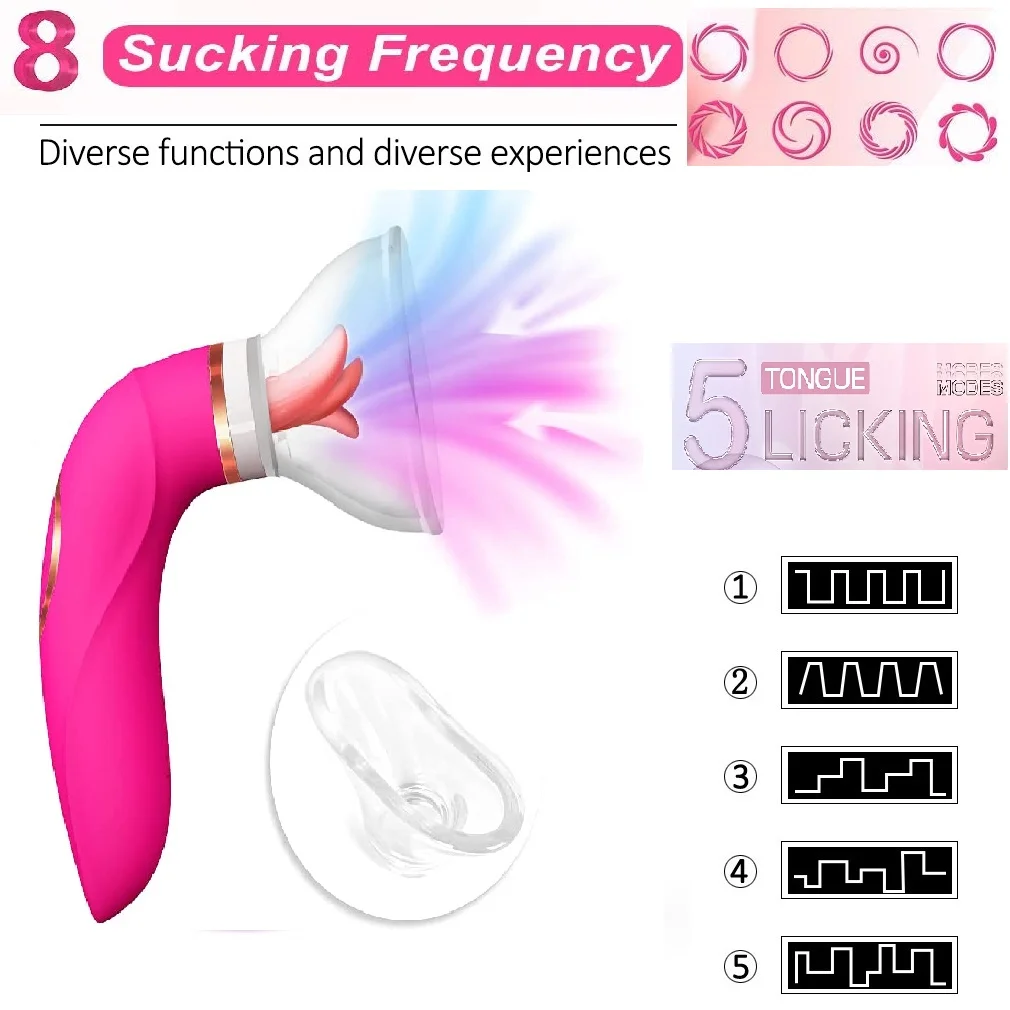 Licking Massager Whisper Quiet,Waterproof,Wireless Massaging Device,Cordless Clitorial Sucking Vibrate Rabbit Vibranting Wand USB Charging Vibrador for Neck Shoulder Back Body Tool