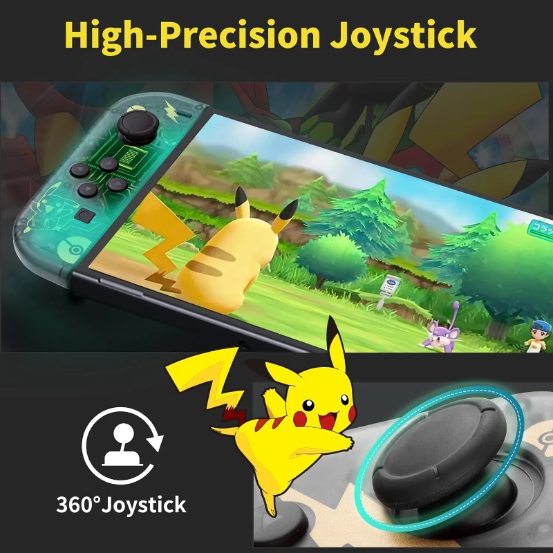 For  Switch Controller Wireless Gaming Controller Joy-pad Supports Wake up- Pokemon