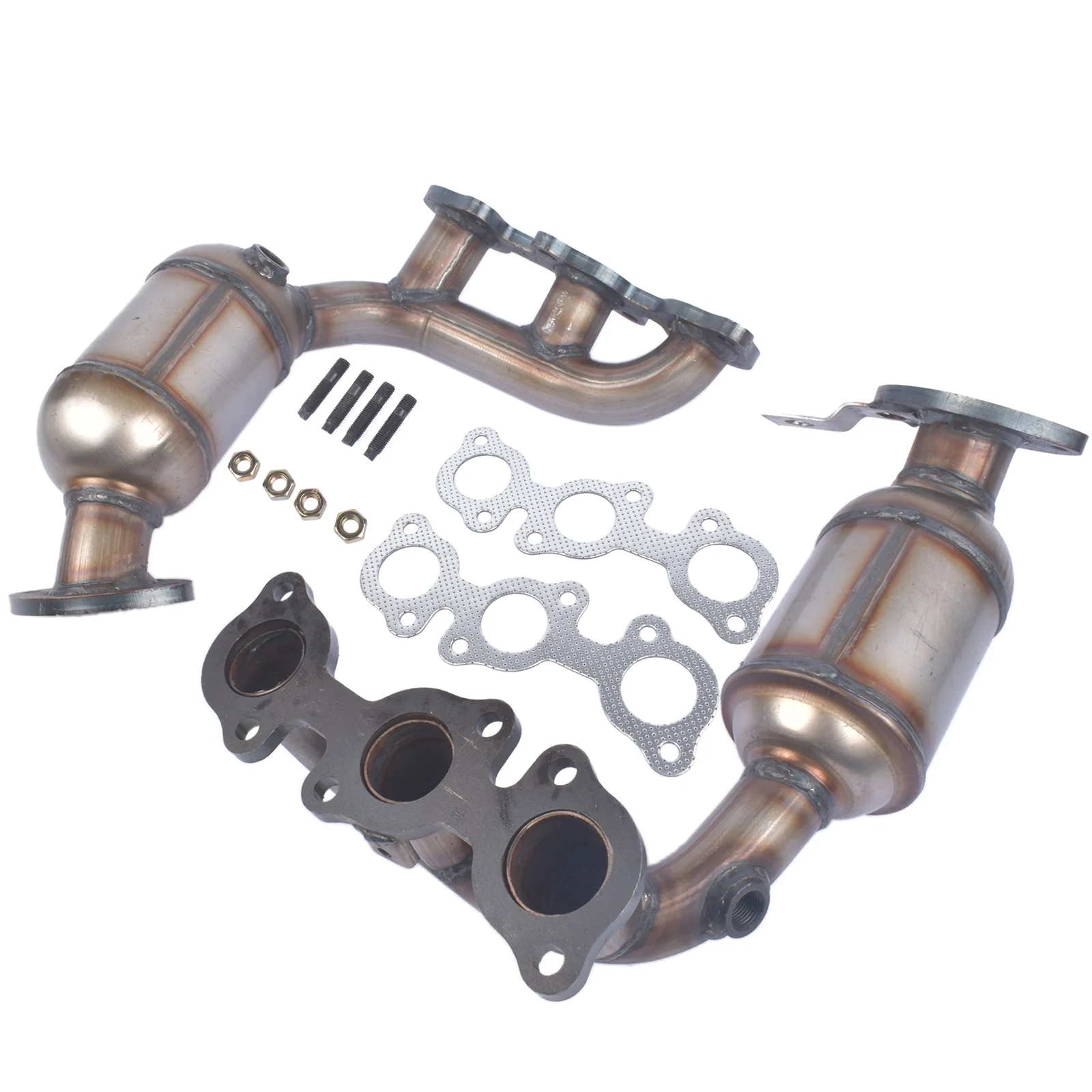 GELUOXI Manifold Catalytic Converter Fits Toyota Sienna 3.3L FWD 2004 - 2006 Direct-Fit 750056