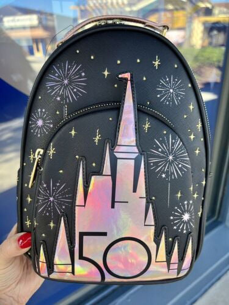 Disney 50th Anniversary Grand Finale Loungefly Mini Backpack