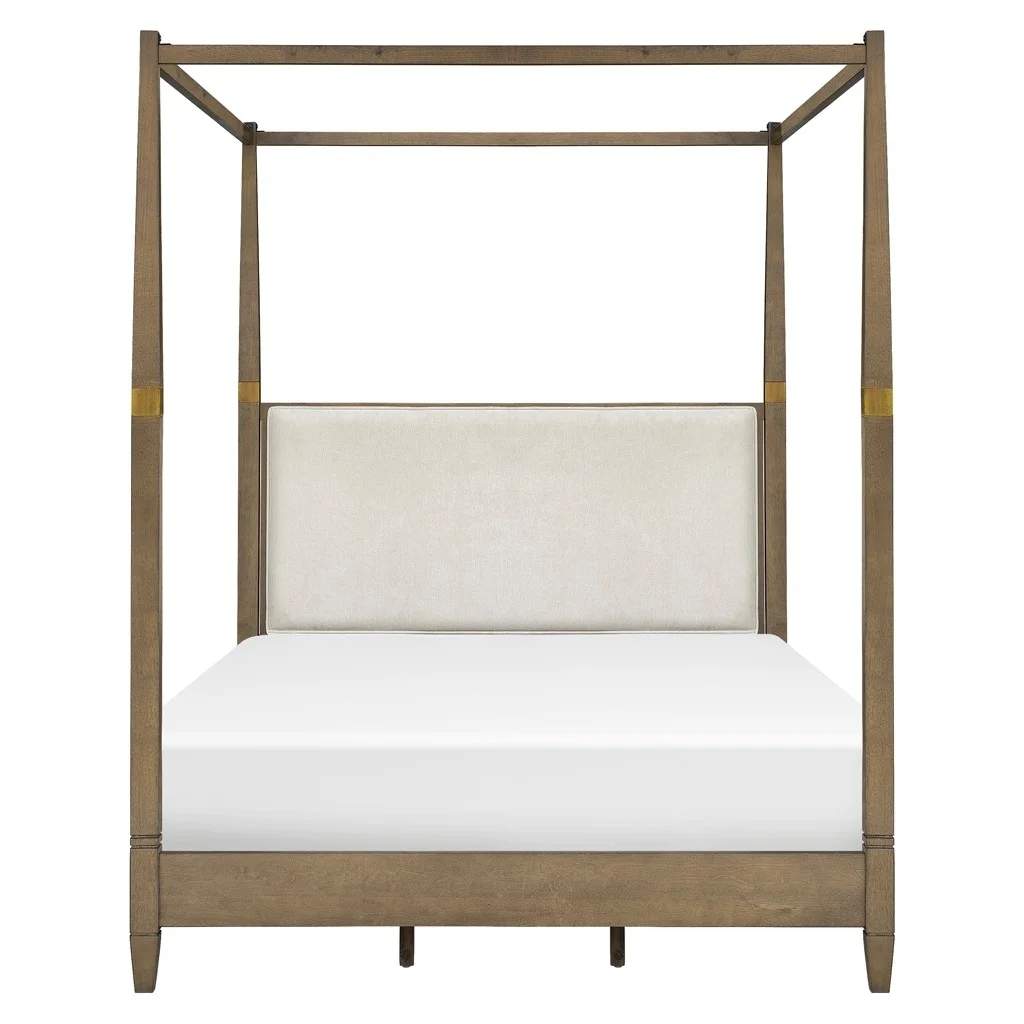 Gracie Mills Dennis Timeless Elegance Canopy Bed Queen - GRACE-15536