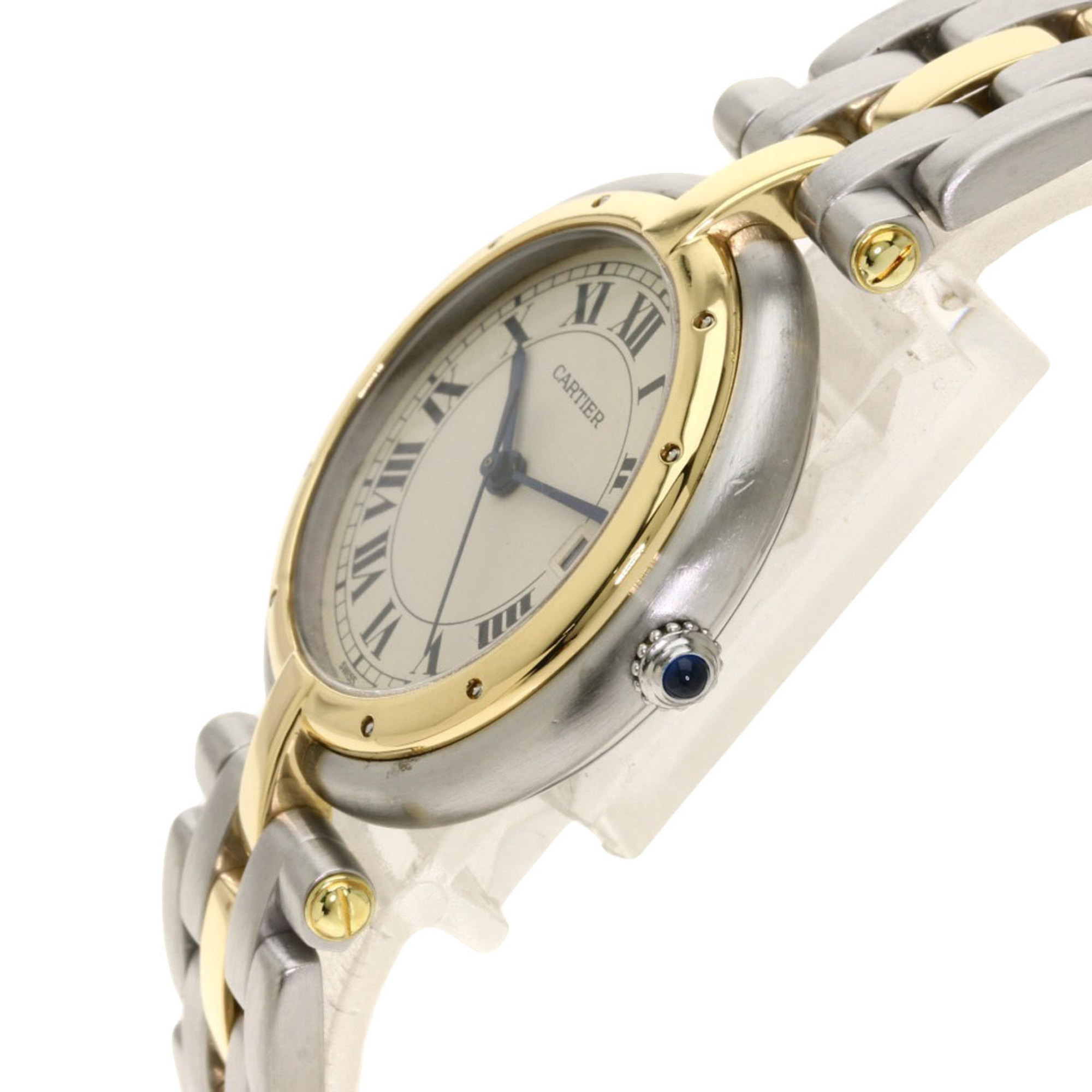 Pre-Owned Cartier Panthere MM Watch Stainless Steel / SSxK18YG Ladies CARTIER (Good)