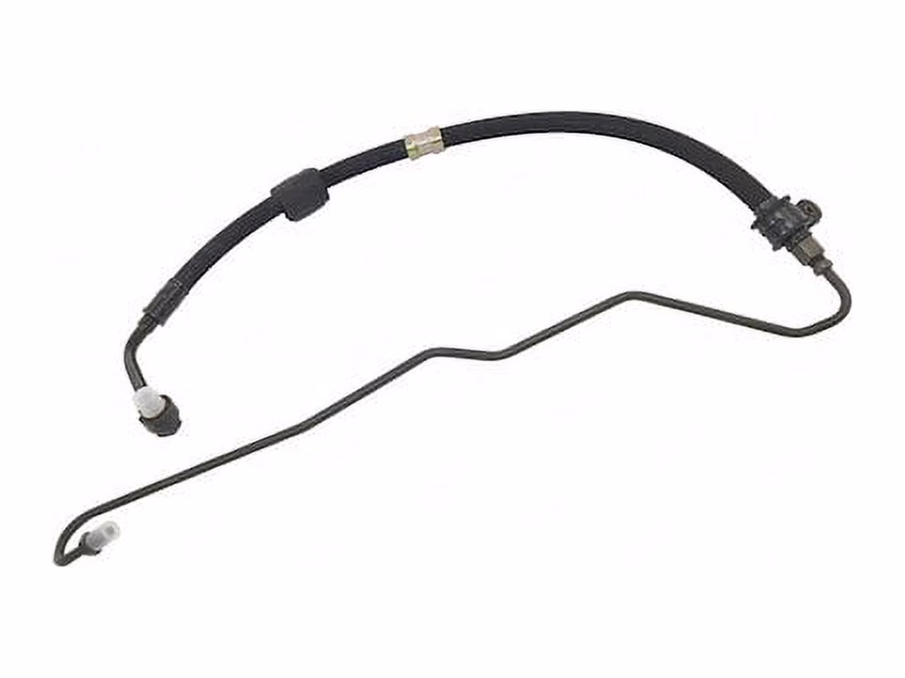 Pump To Rack Power Steering Pressure Hose - Compatible with 2003 - 2008 Hyundai Tiburon 2.0L 4-Cylinder GAS 2004 2005 2006 2007