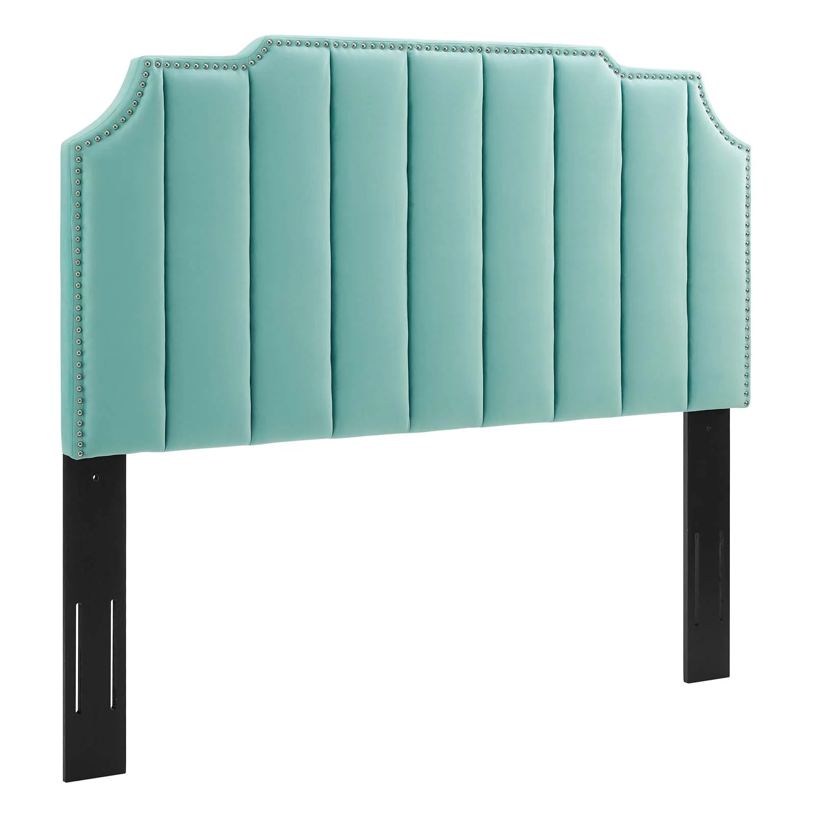 Modway Rosalind Performance Velvet King/California King Headboard in Mint