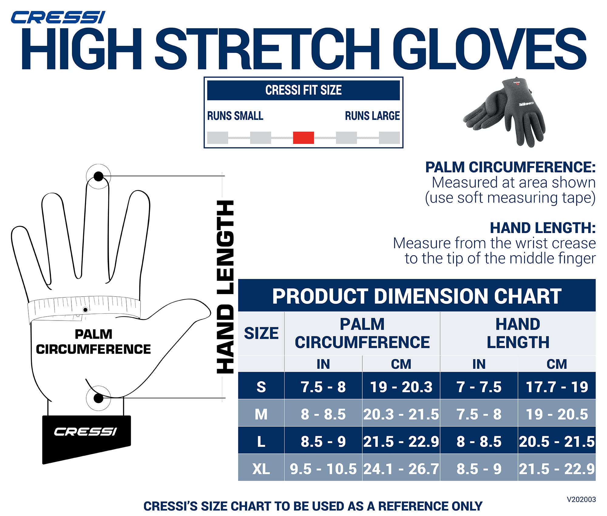 Cressi High Stretch Gloves