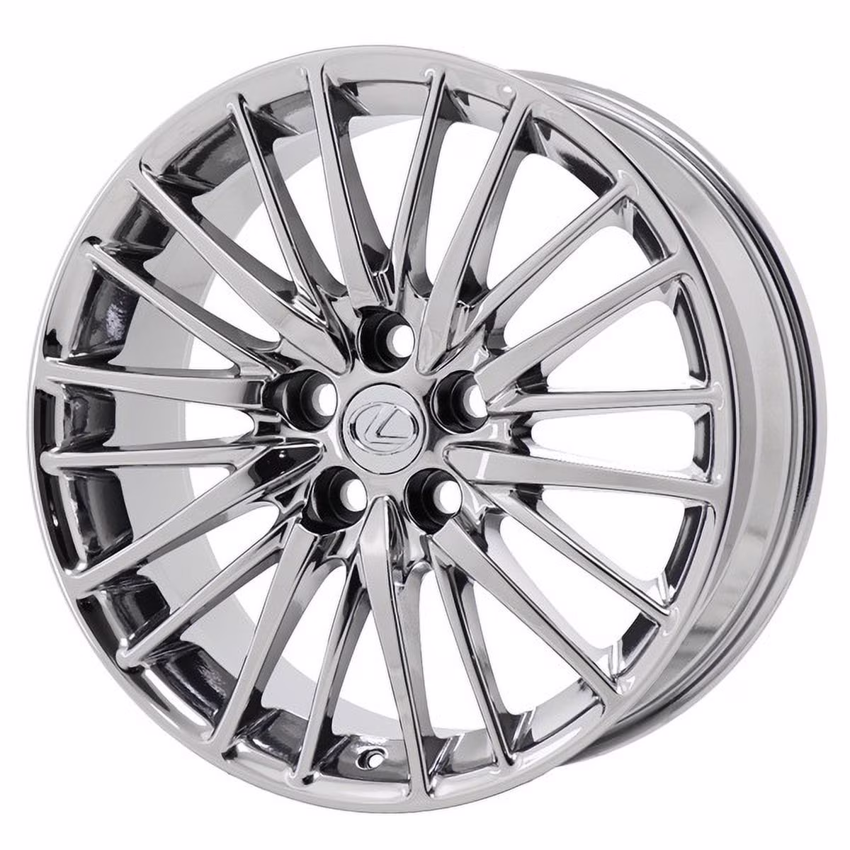 LEXUS LS460 2010 - 2018 PVD BRIGHT CHROME Factory OEM Wheel Rim (Not Replicas)