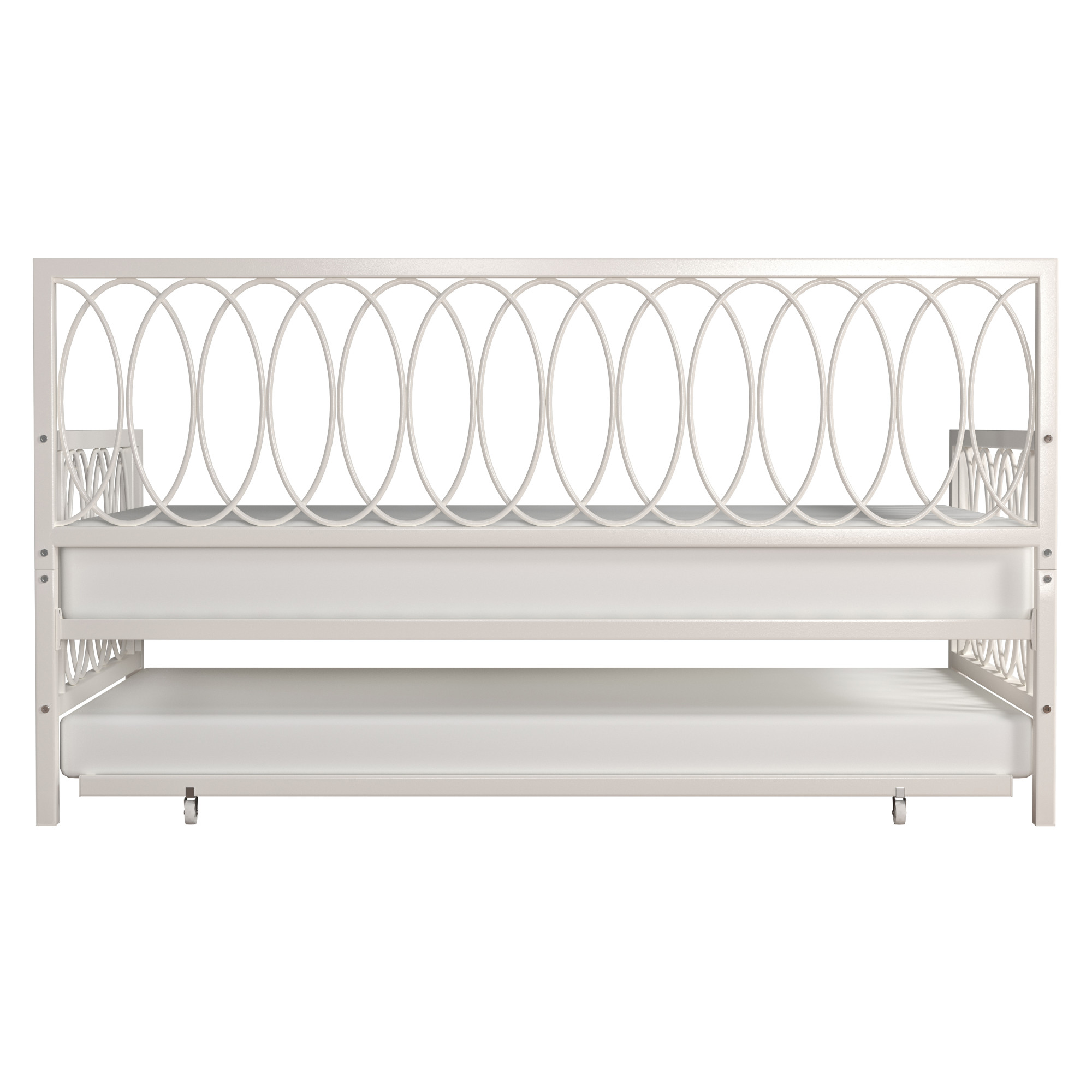 Hillsdale Furniture Naomi Twin Daybed with Trundle, White