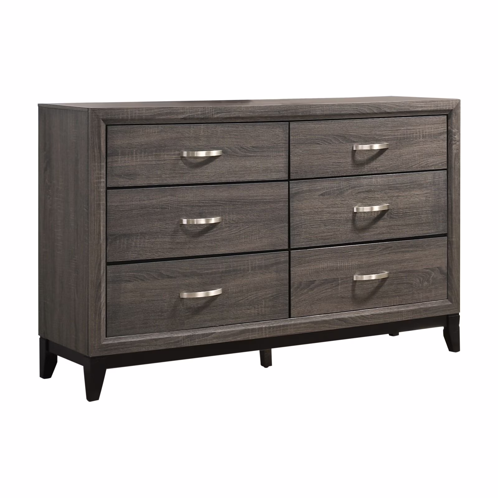 Roundhill Furniture Stout 6 Drawer Double Dresser