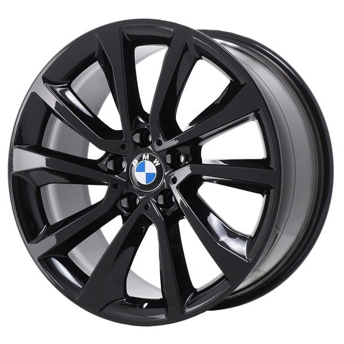 BMW X6 2015 - 2019 GLOSS BLACK Factory OEM Wheels Rims (Not Replicas) (W)