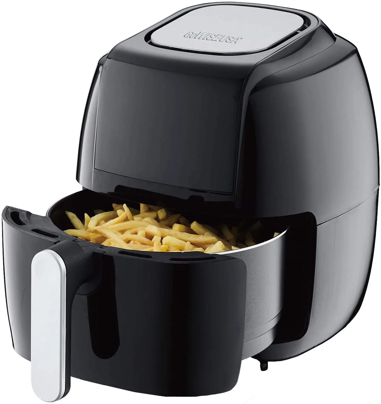 GoWISE GW22921 5 Quart 1700 Watts 8-in-1 Programmable Digital Air Fryer, Black