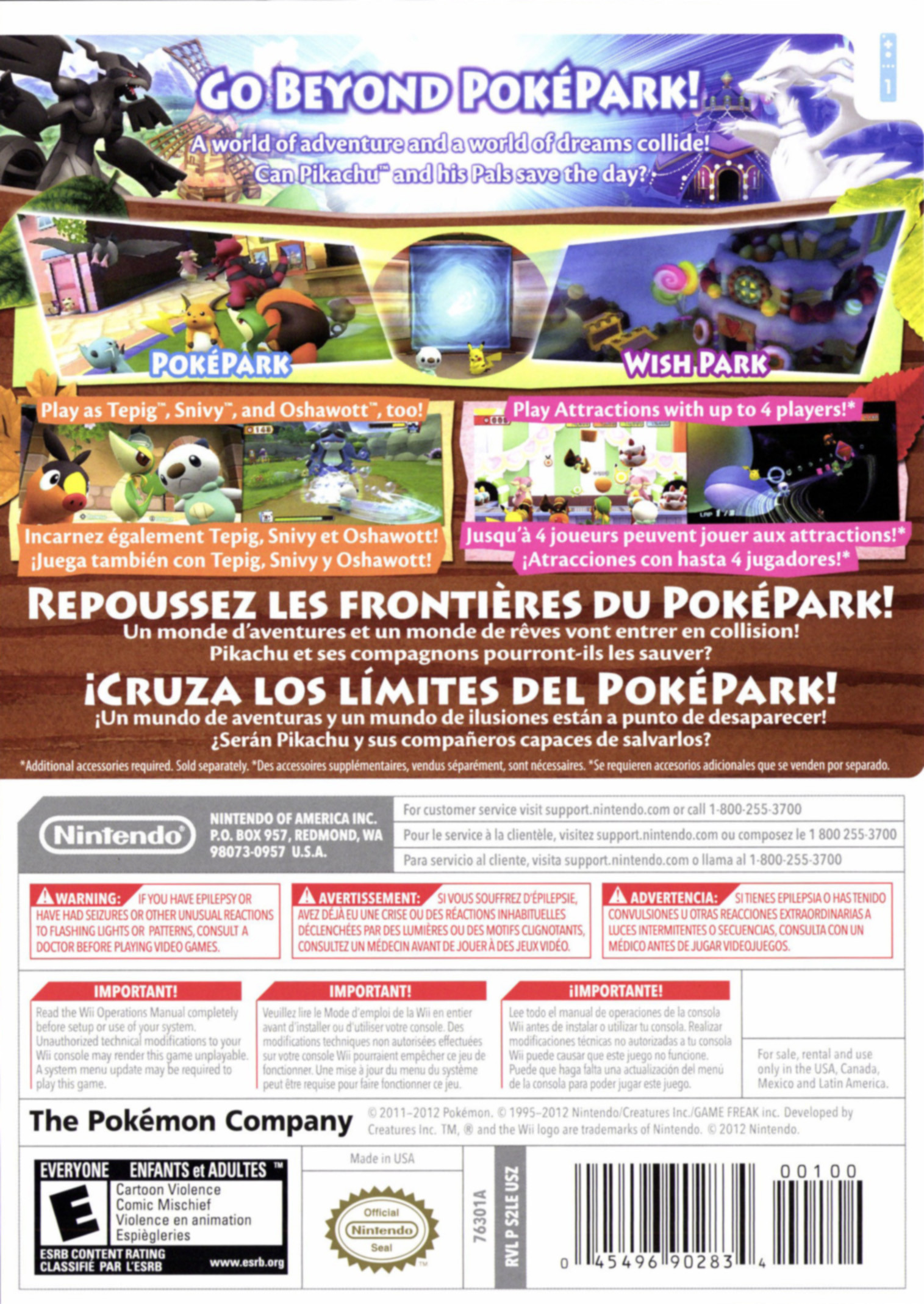 Nintendo - PokePark 2: Wonders Beyond - Nintendo Wii