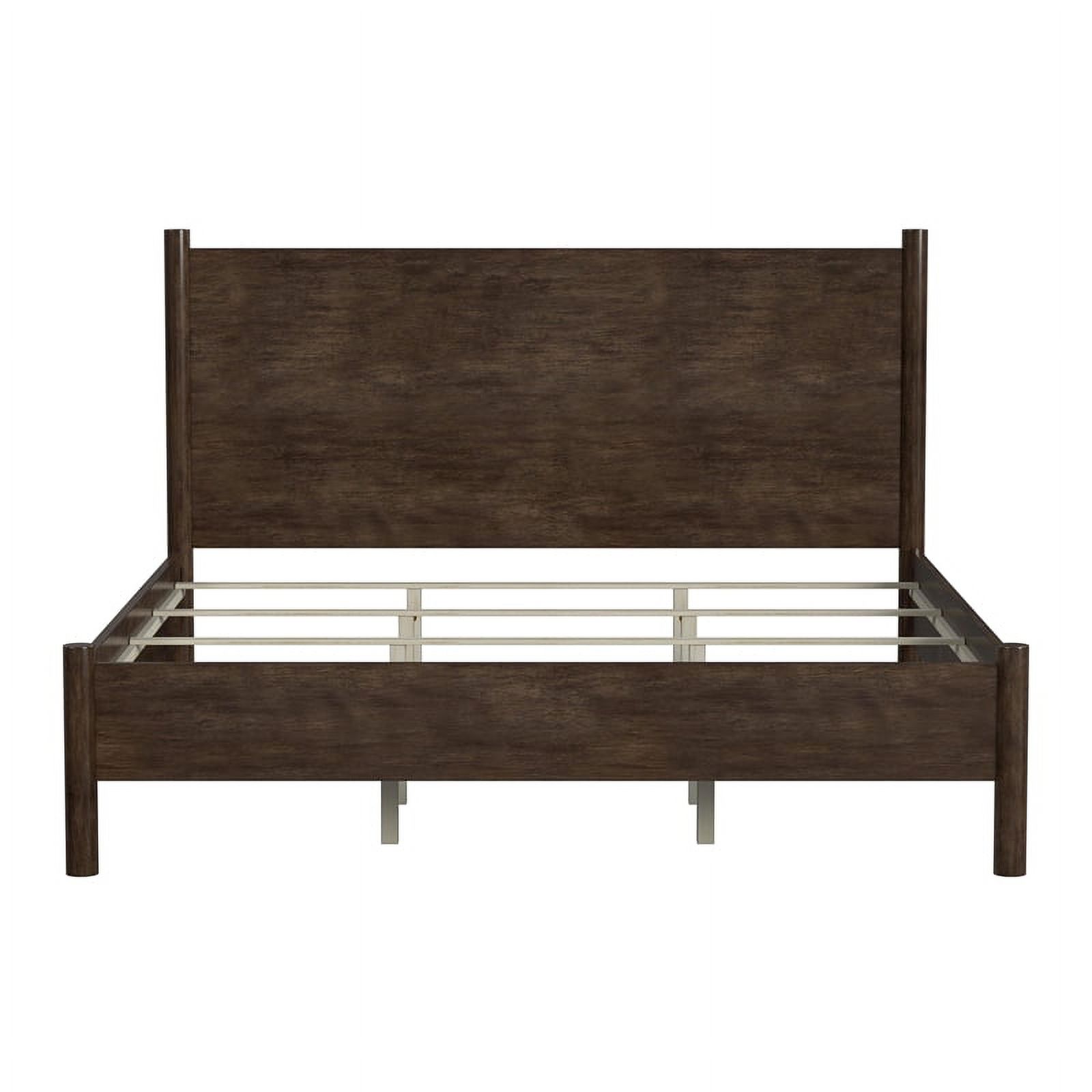 Butler Specialty Company Lennon Rounded Leg King Bed - Soft Brown