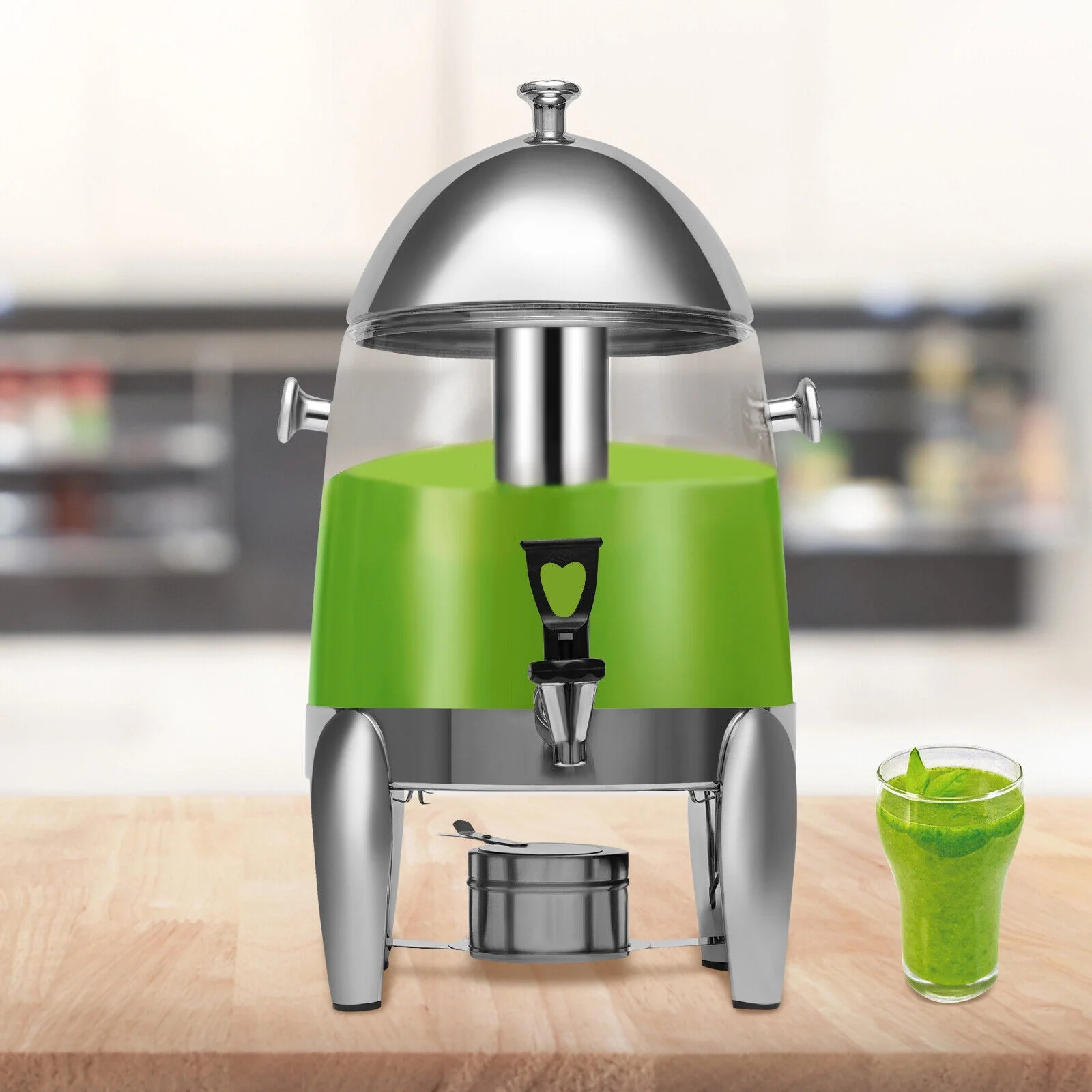 DENEST Coffee 12L/3.2gal Pot, Stainless Steel Carafe - Hot Beverage Dispenser