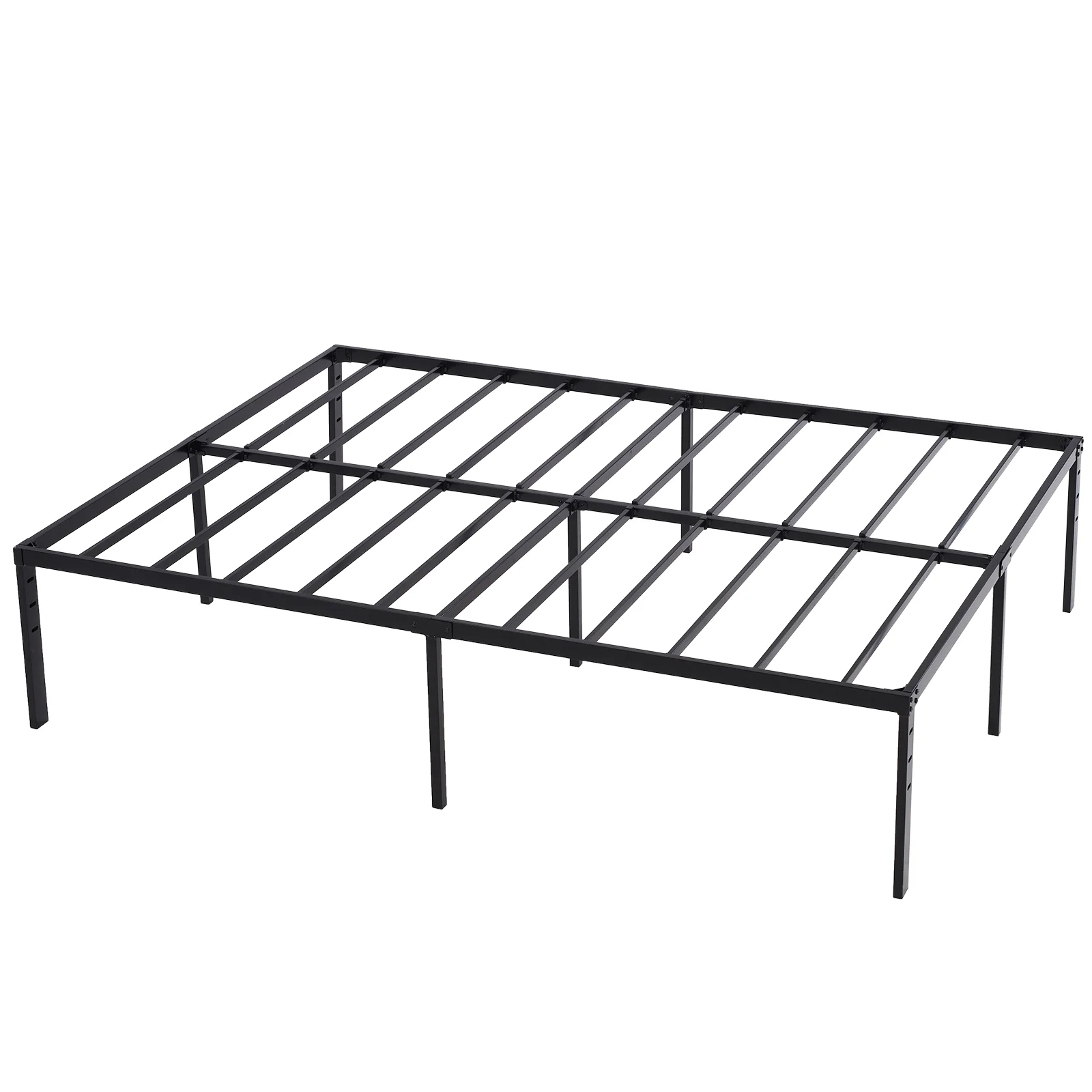 Roxona Simple Basic Iron Bed Frame Iron Bed 208.2 x 198 x 45.7cm Bed Height 18