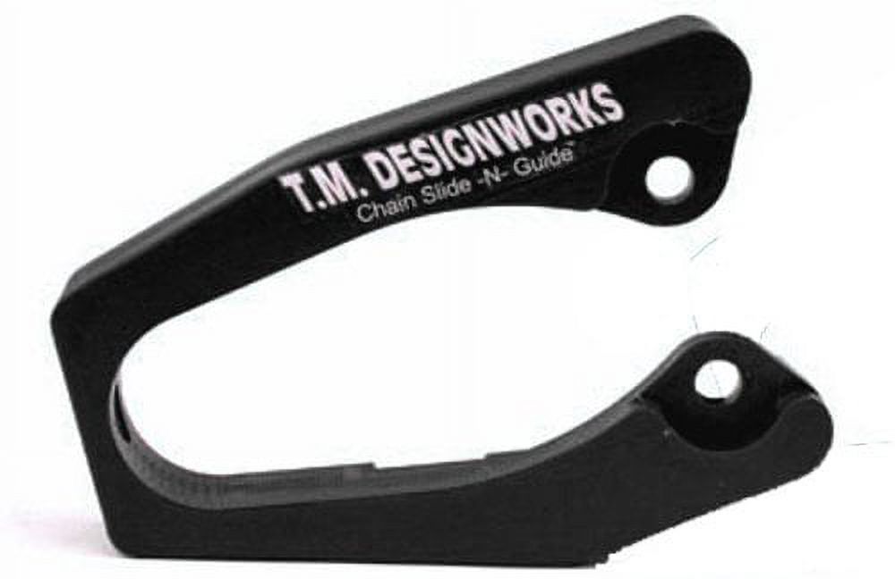 TM Designworks HCP-400-BK Front Super Swingarm Protector, Chain Slider, Bla