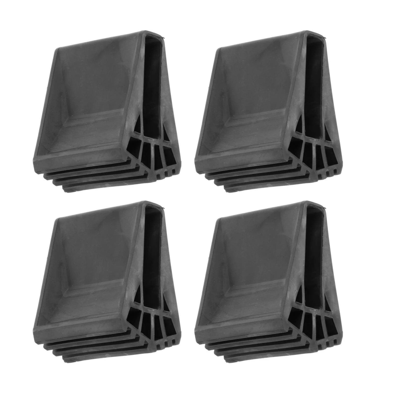 Ladder Feet, 4pcs Extension Ladder Parts Rubber Non Slip Step Ladder Feet Pads Mat Cushion Security Bumpers Replacement