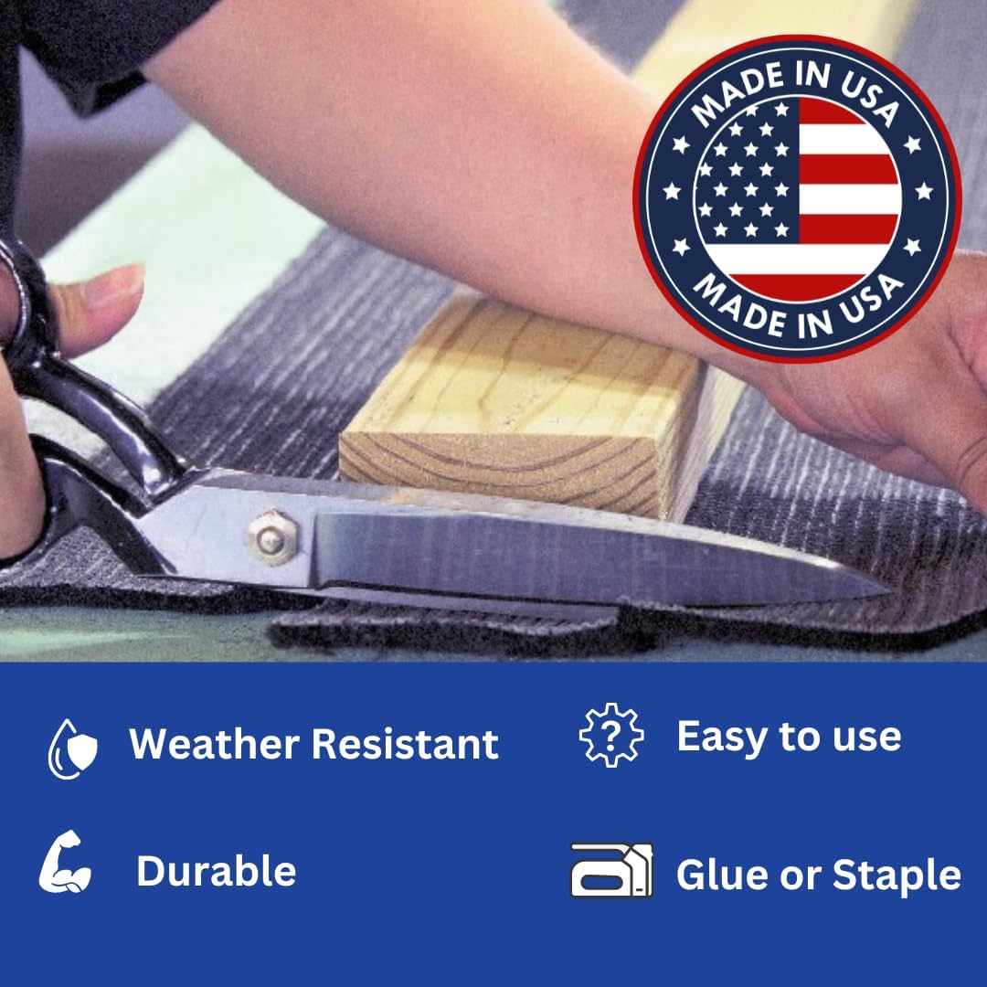 Boat Trailer Bunk Carpet, Trailer Guide Carpet, Marine Carpet, Boat Carpet, Bunk Padding, (Midnight Grey, 20oz 12