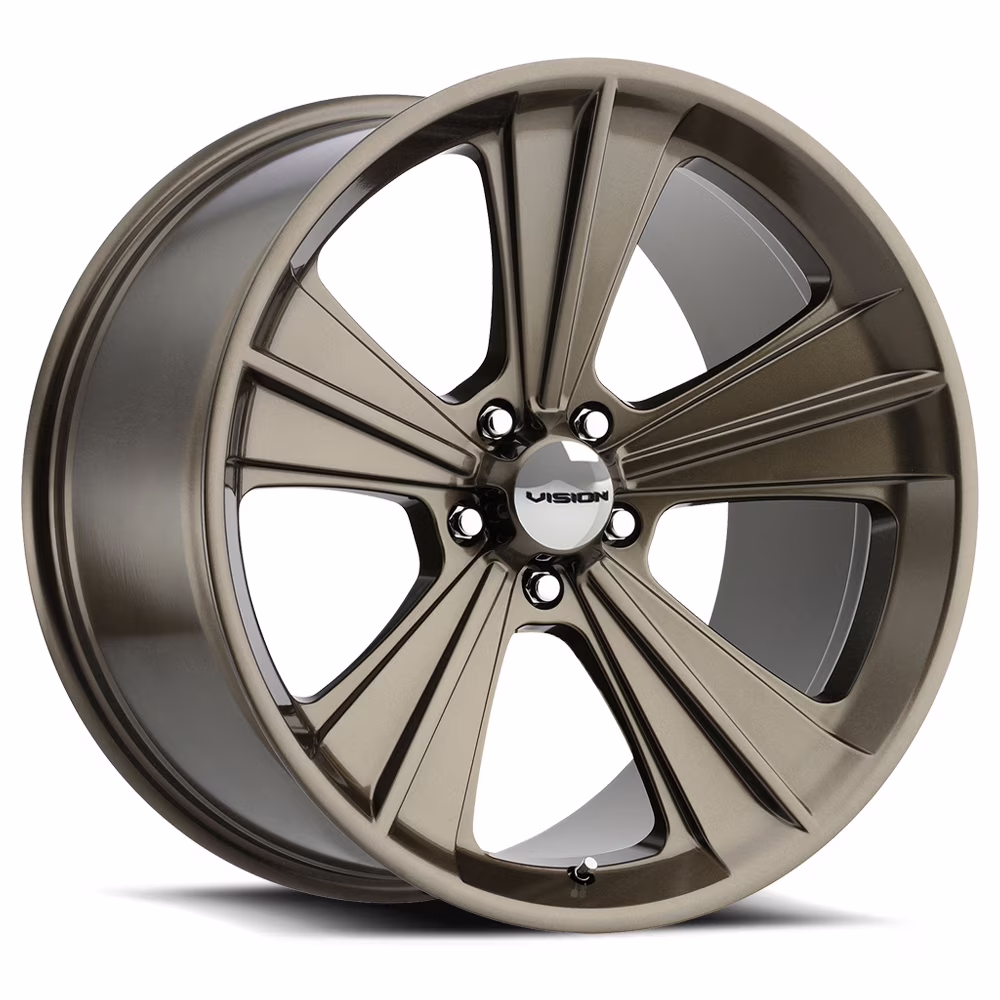 20x11 American Muscle V327 Missile Metallic Bronze Wheel 5x115 (27mm)