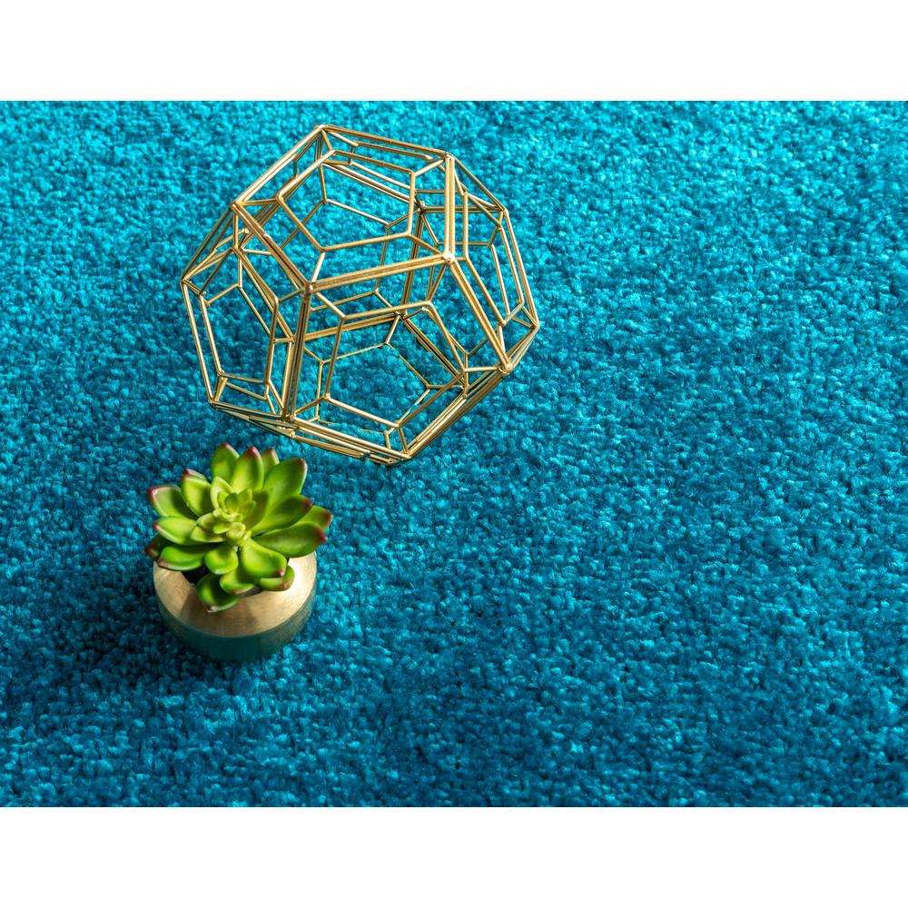 Unique Loom Calabasas Solo Rug Turquoise 5' 3