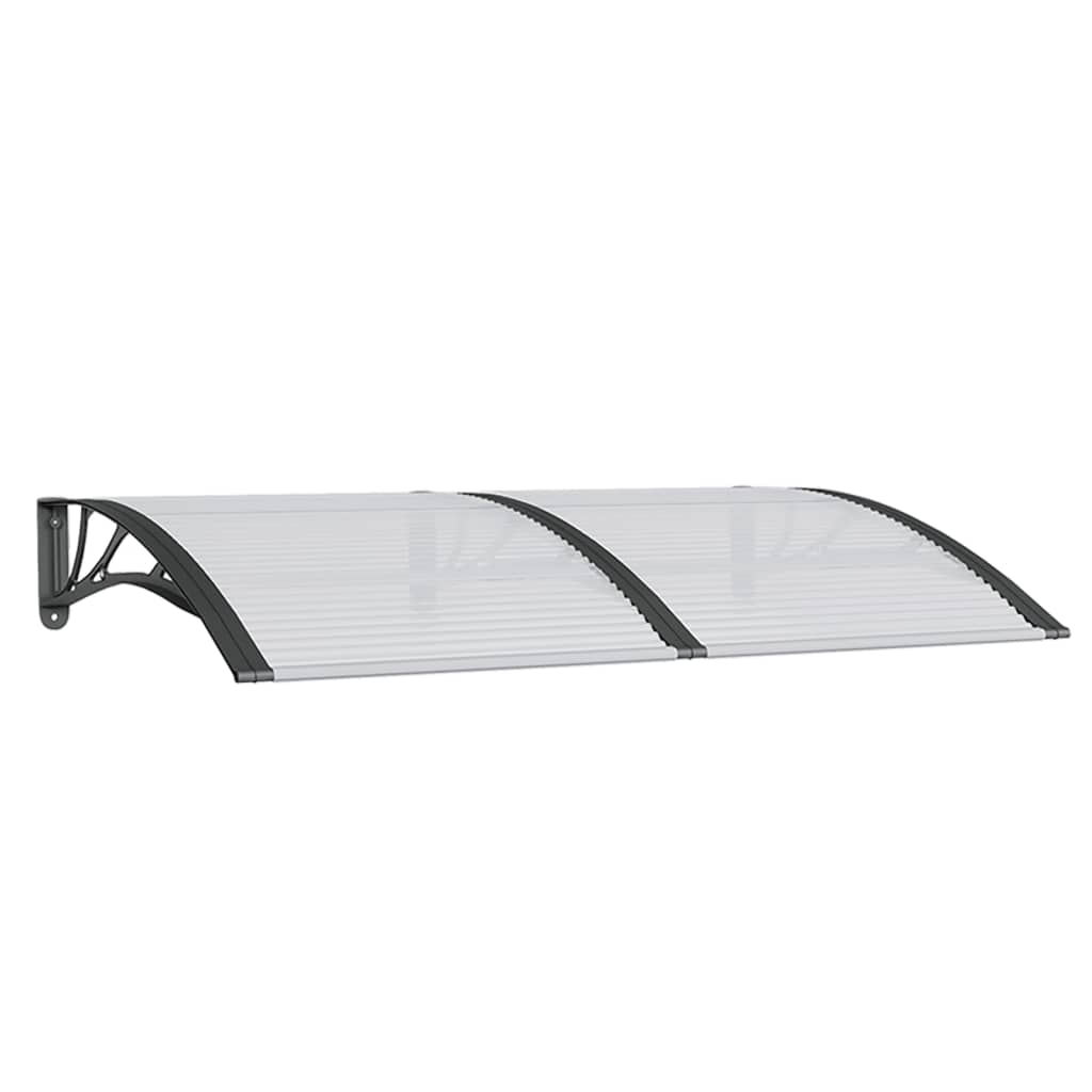 OWSOO Door Canopy Black 59.1