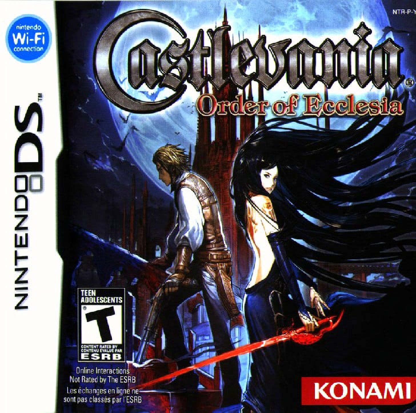 Restored Castlevania: Order of Ecclesia (Nintendo DS, 2008) RPG Game (Refurbished)