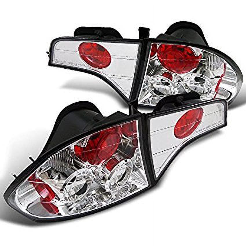 Honda Civic 4Dr Sedan Chrome Dx Ex Lx Tail Lights 4Pc