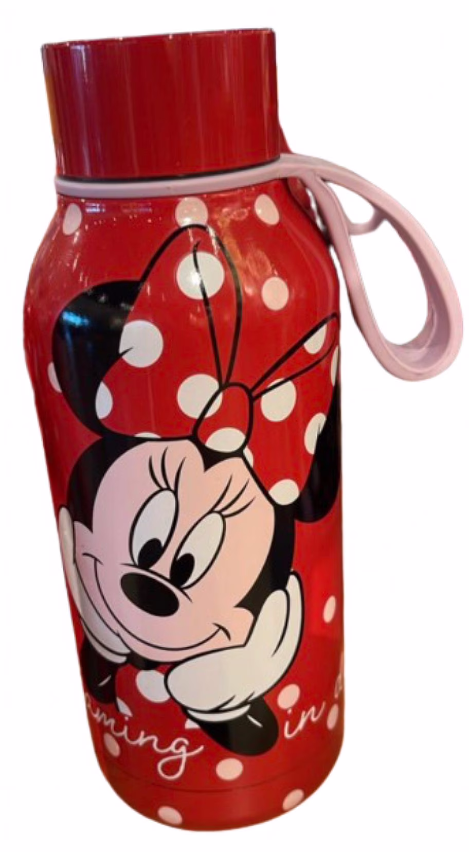 Disney Parks Minnie Mouse Dots Are My Favorite Color Red Bottle New With Tag