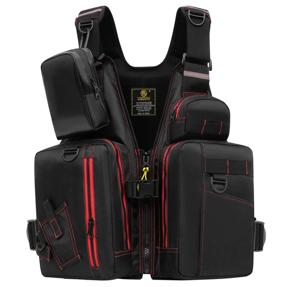 Fishing Multiple Pockets Floatation Vest Adults
