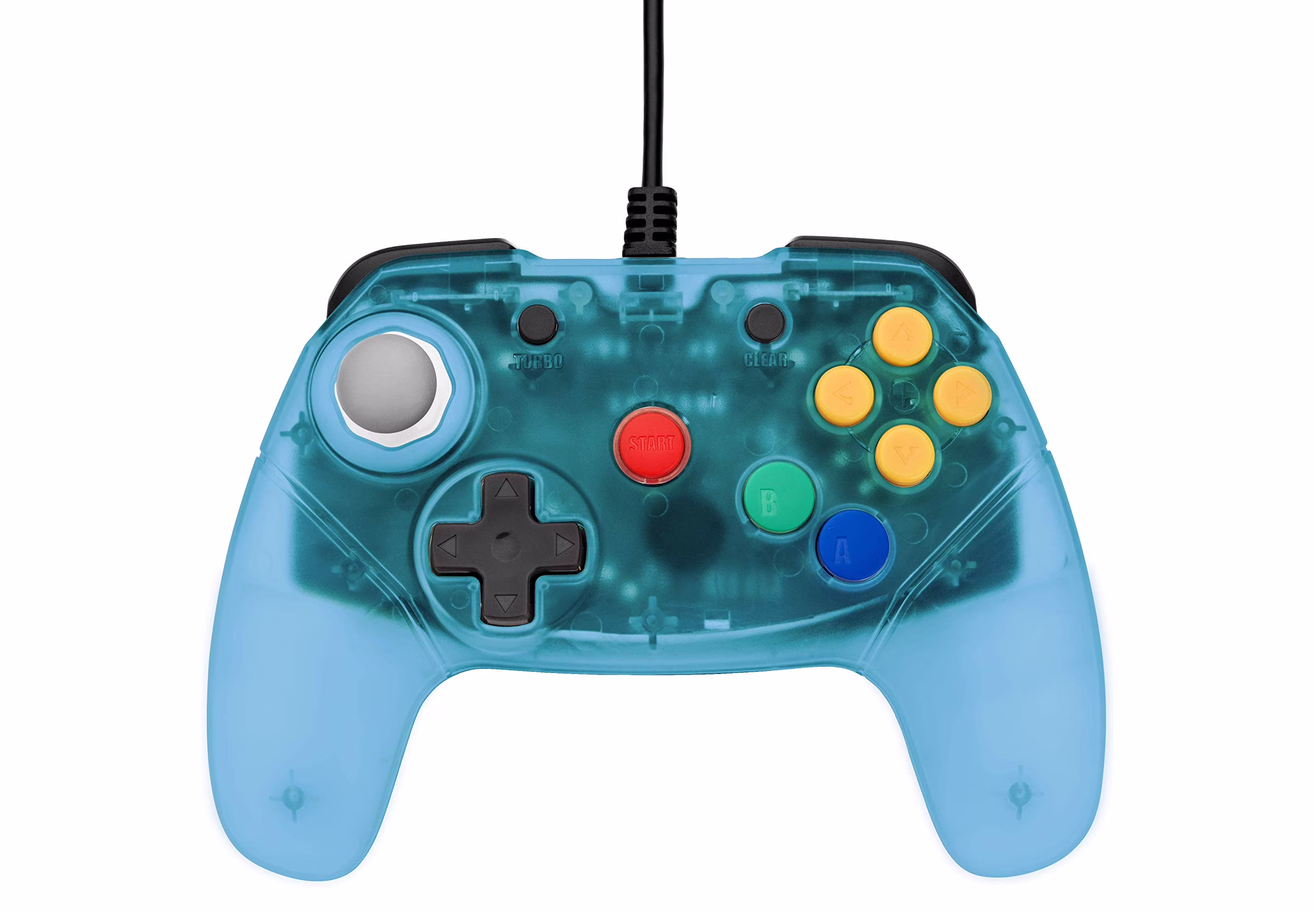 Blue Brawler 64 Gamepad Next Gen N64 Controller [Retro Fighters] [video game]