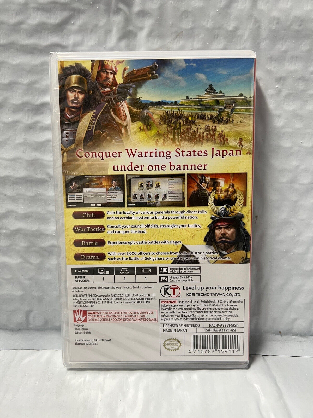 Nobunagas Ambition Awakening - Nintendo Switch