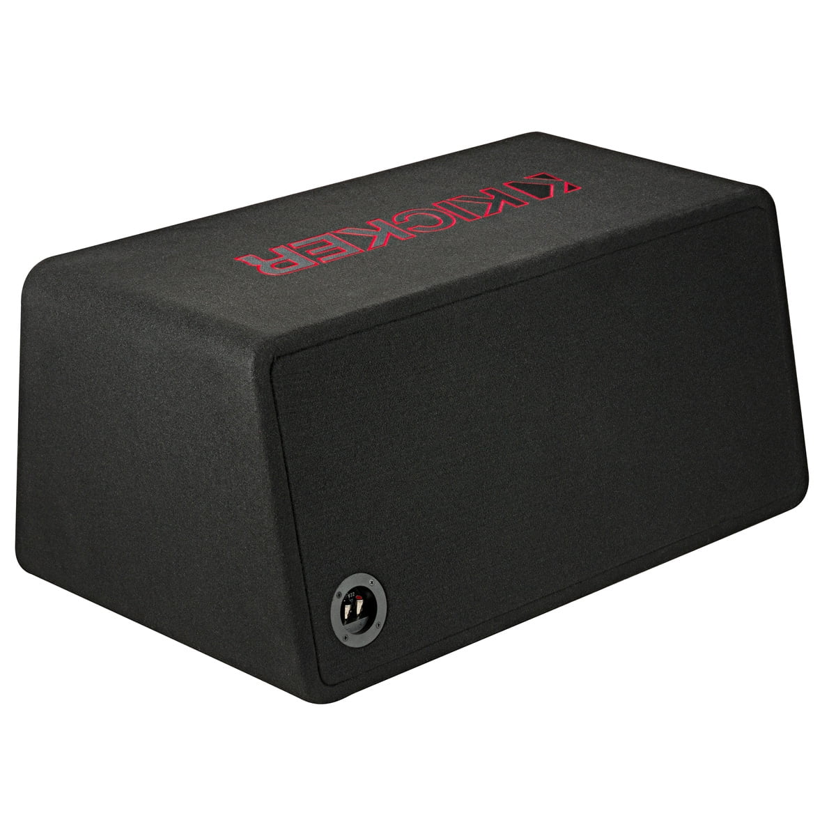 KICKER Dual 12 Inch Solo Baric 2 Ohm 1200W RMS Power Subwoofer Enclosure