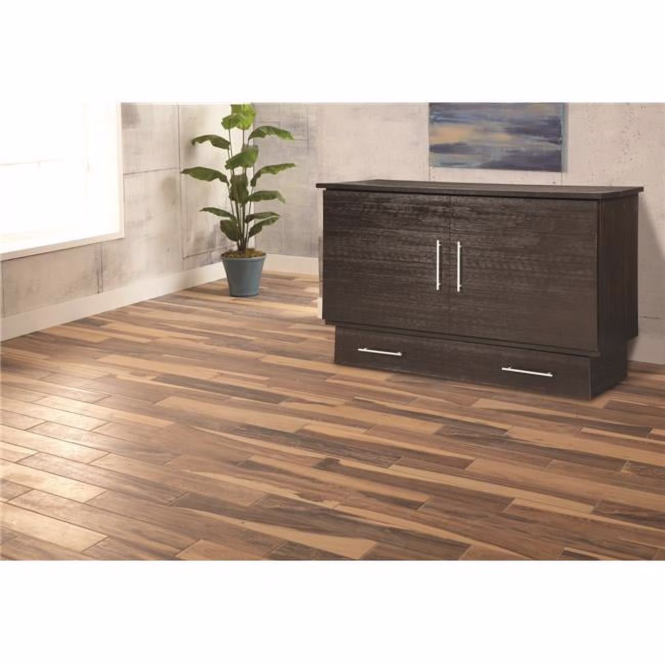 Creden-ZzZ  Coffee & Espresso Cabinet Bed, Full Size