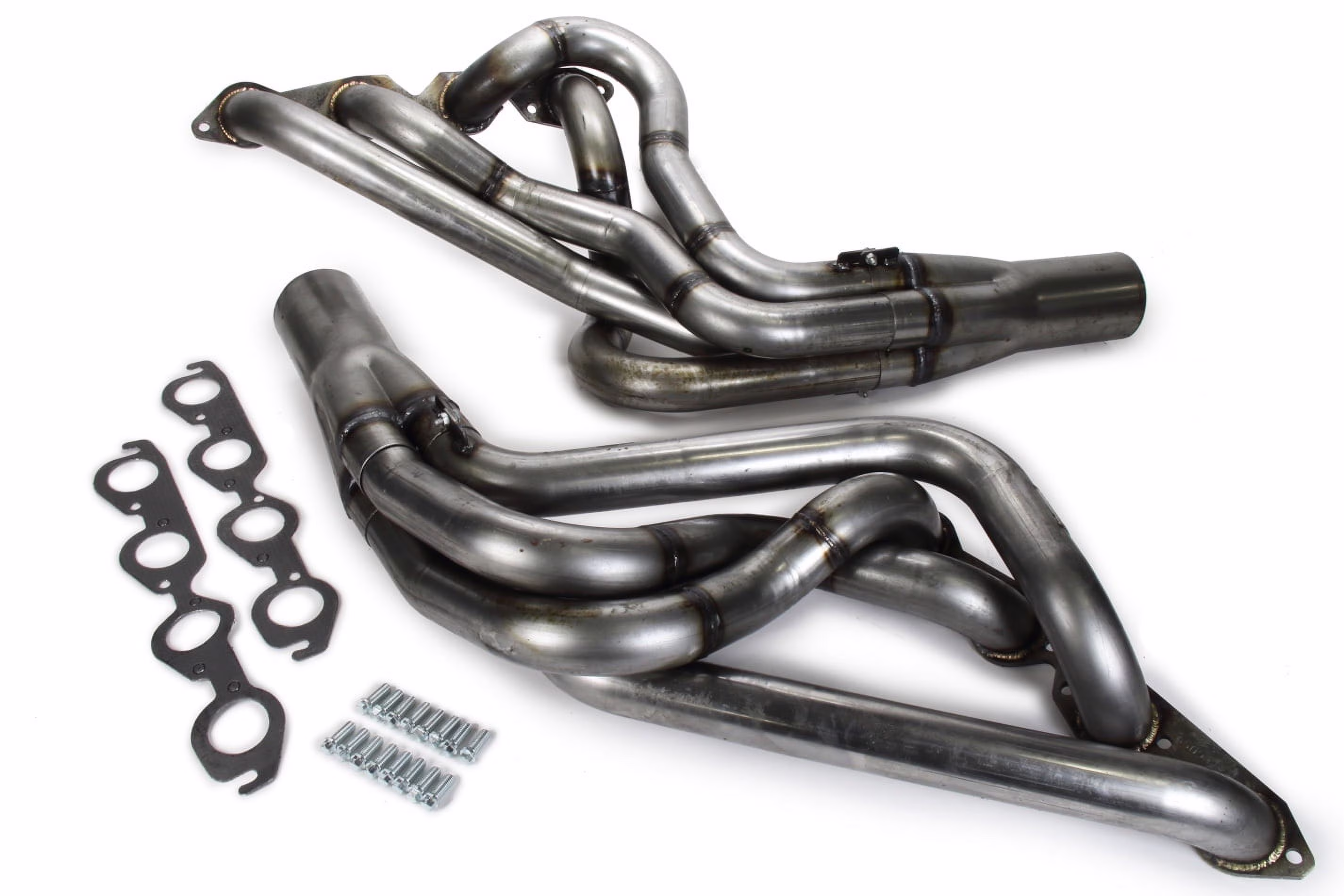 Hedman 65090 Husler Race Headers 2-1/4 in Primary - 4 in Collector Natural Pair Fits select: 1972 CHEVROLET NOVA
