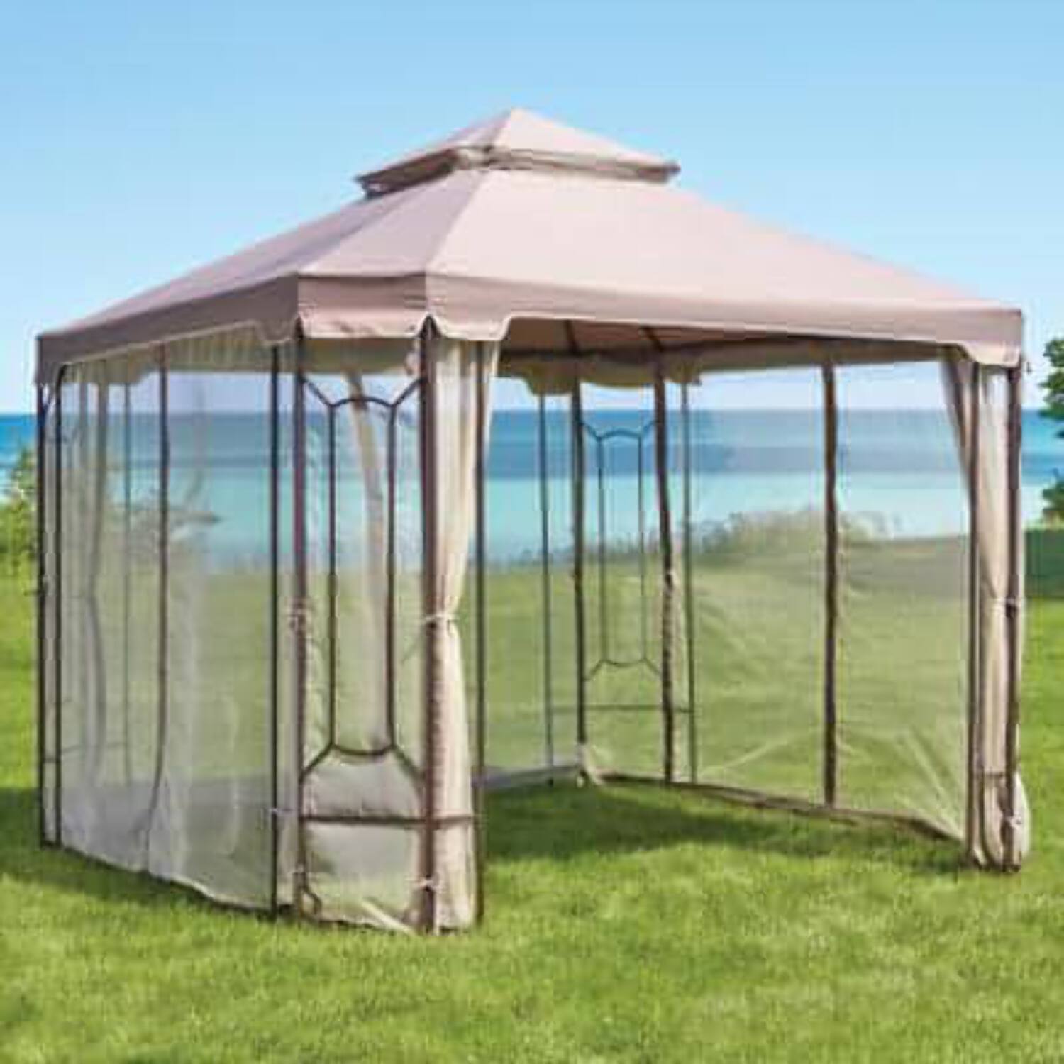 Hampton Bay Replacement Canopy for 10 ft. x 10 ft. Cottleville Gazebo