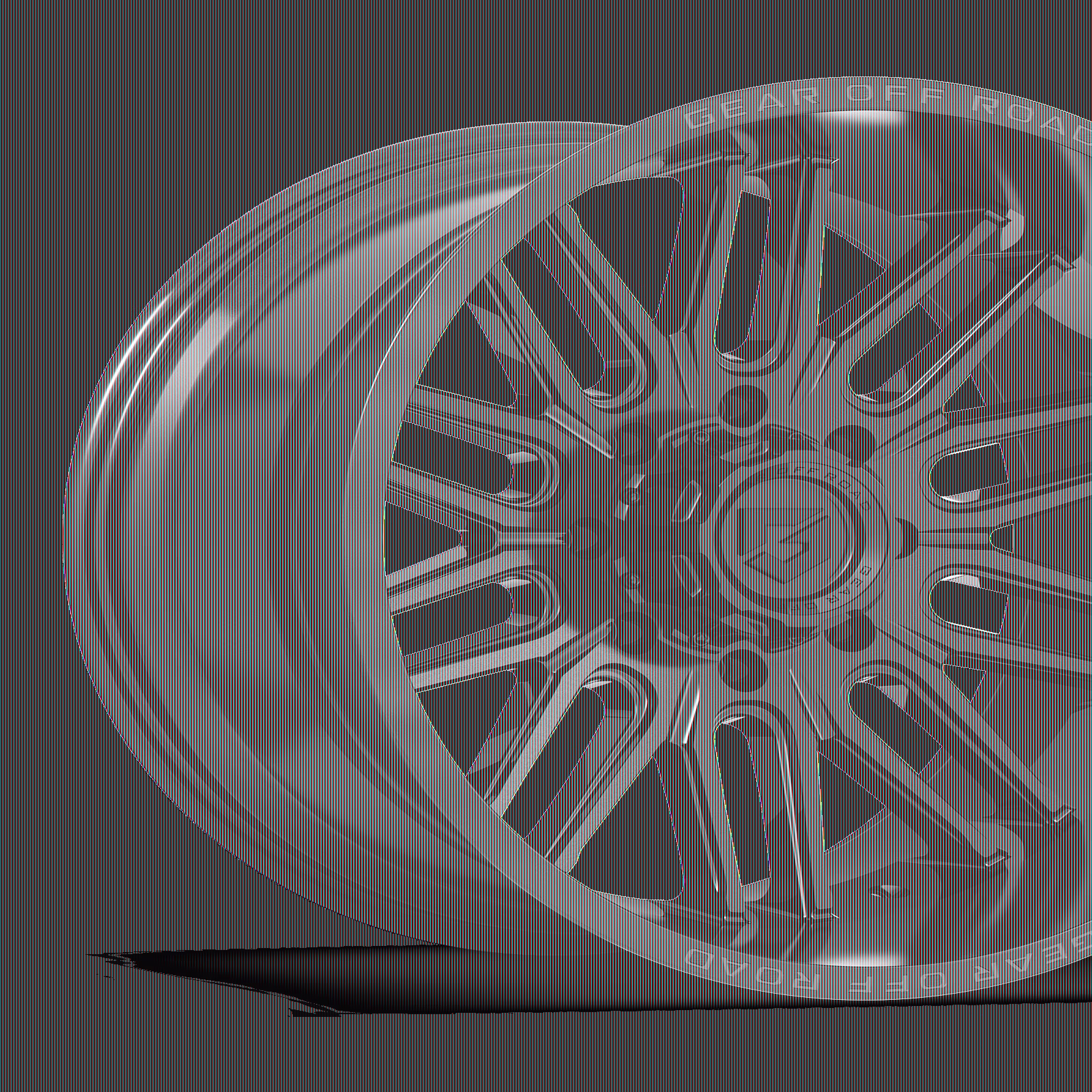 Gear Off Road 766B 766B-2126844 20X12 6X135 / 6X5.50 (-44) G/A 766B (HB 106.2) Gloss Black w/Lip Logo A261000