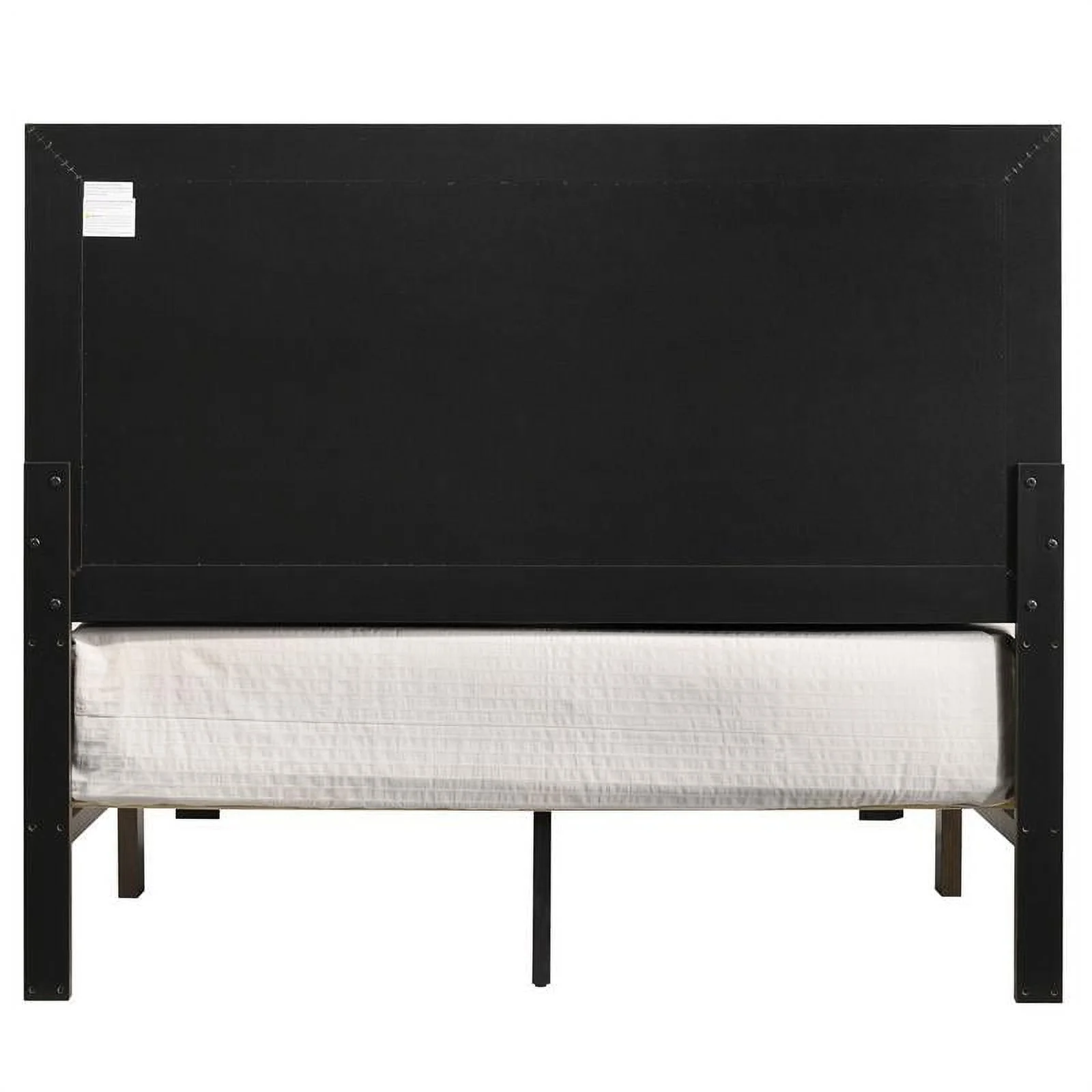 Bowery Hill 3pc Farmhouse Wood Bedroom Set - Queen + 2 Nightstand in Walnut