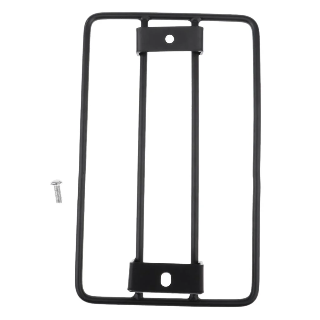 Sissy Bar Backrest Luggage Rack Rail Trunk Grom 250 300 500 2017-2019 (Black)