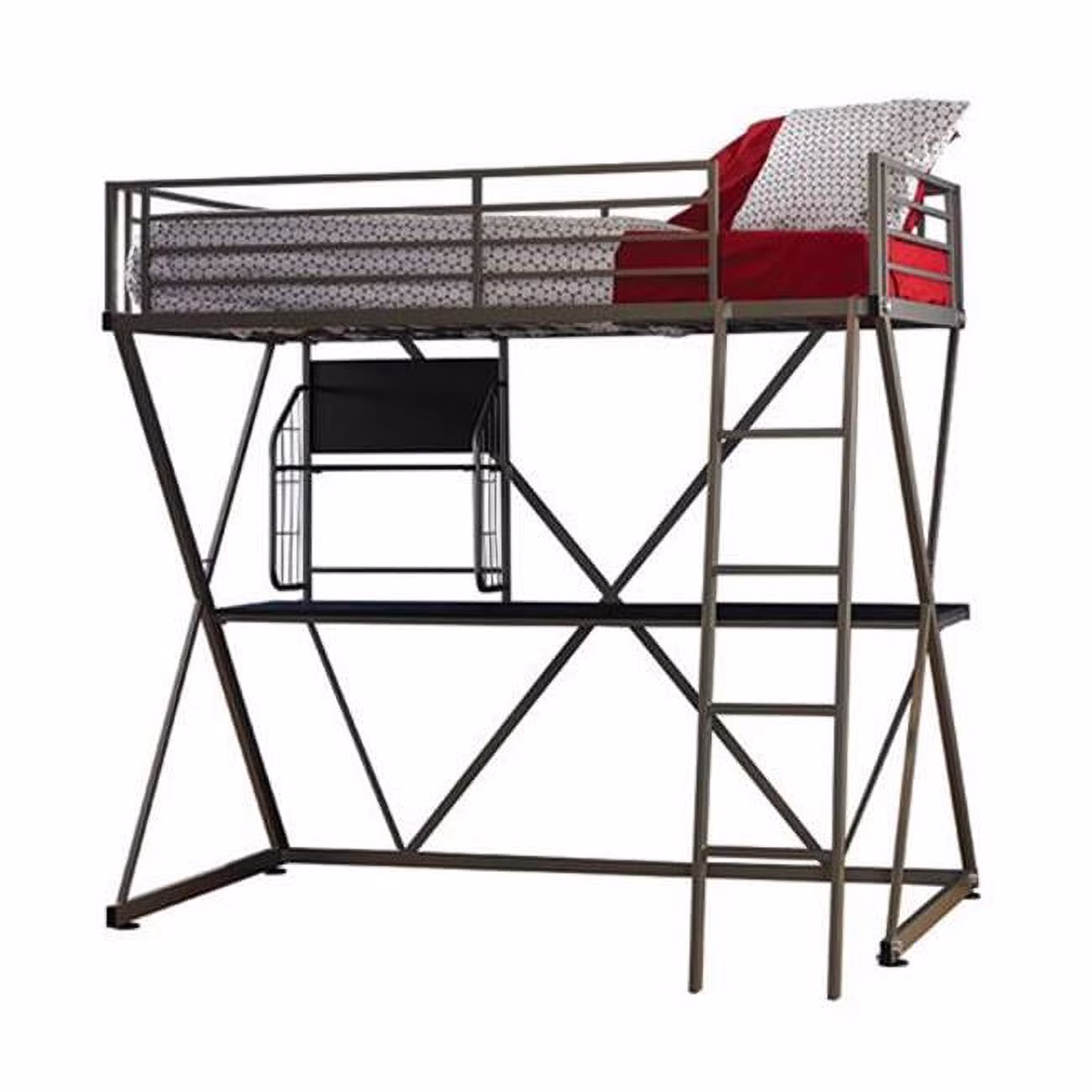 Pewter Z Loft Bed