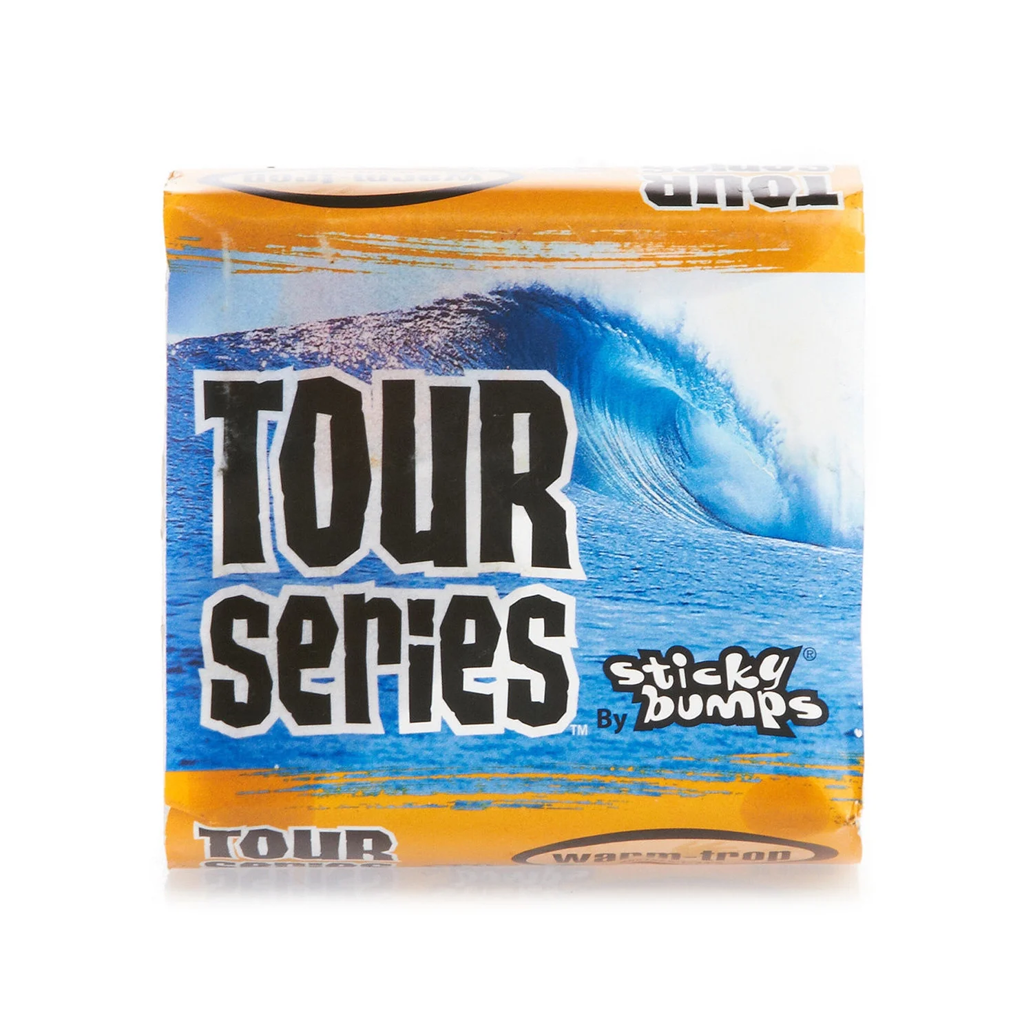 STICKY BUMPS Surf Wax TOUR SERIES WARM/TROPICAL WHITE pack of 6