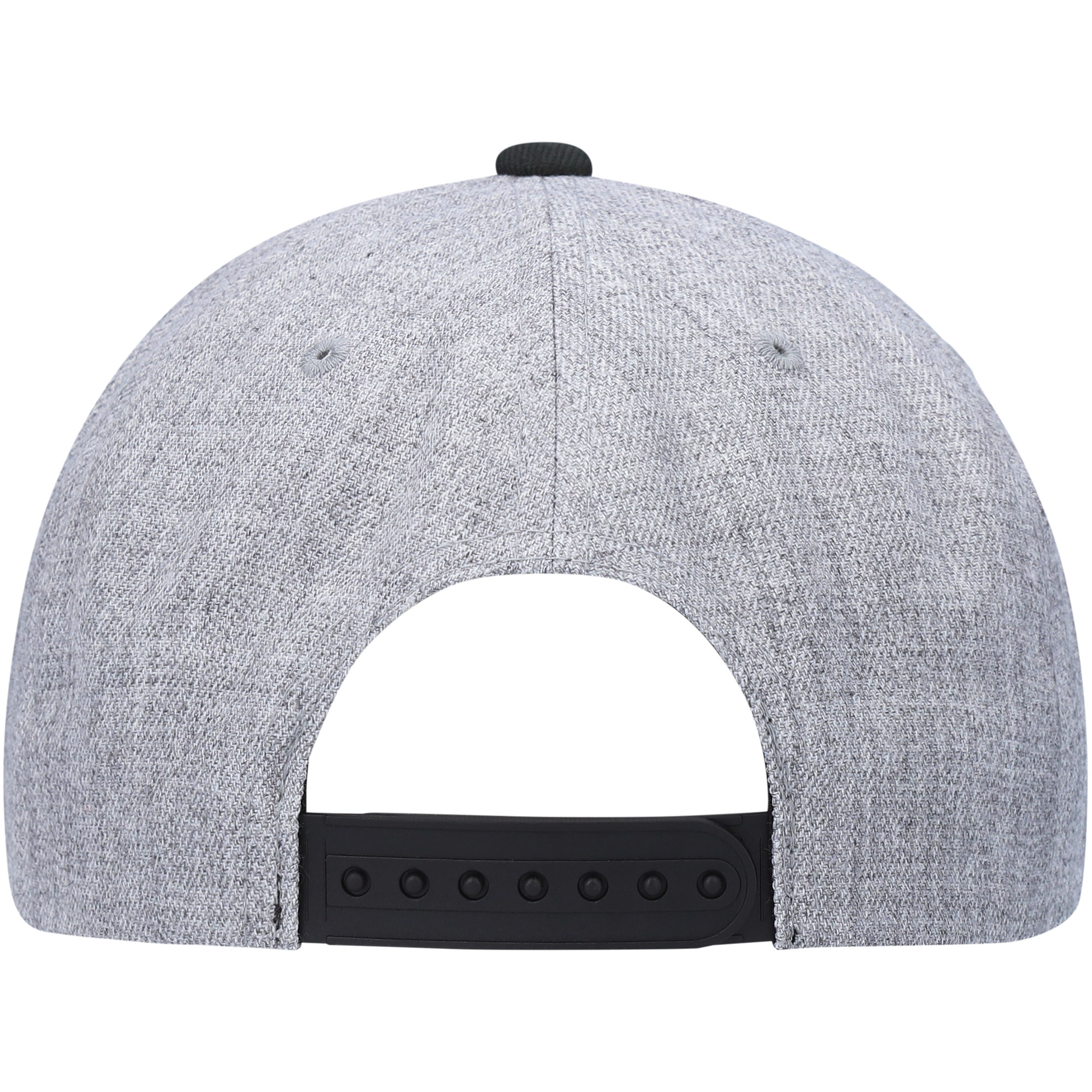 Men's Brixton Heathered Gray Crest C Snapback Hat
