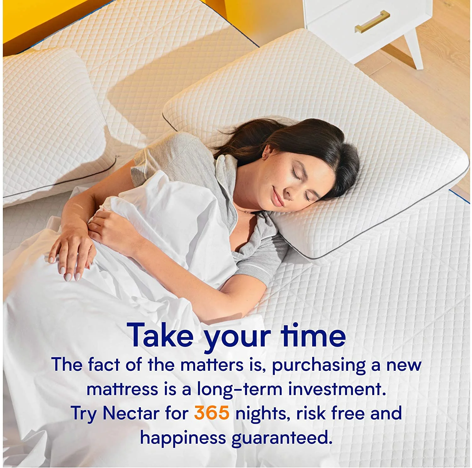 Nectar King Mattress - 365 Night Home Trial - Gel Memory Foam Mattress - CertiPUR-US Certified Foams - Forever Warranty