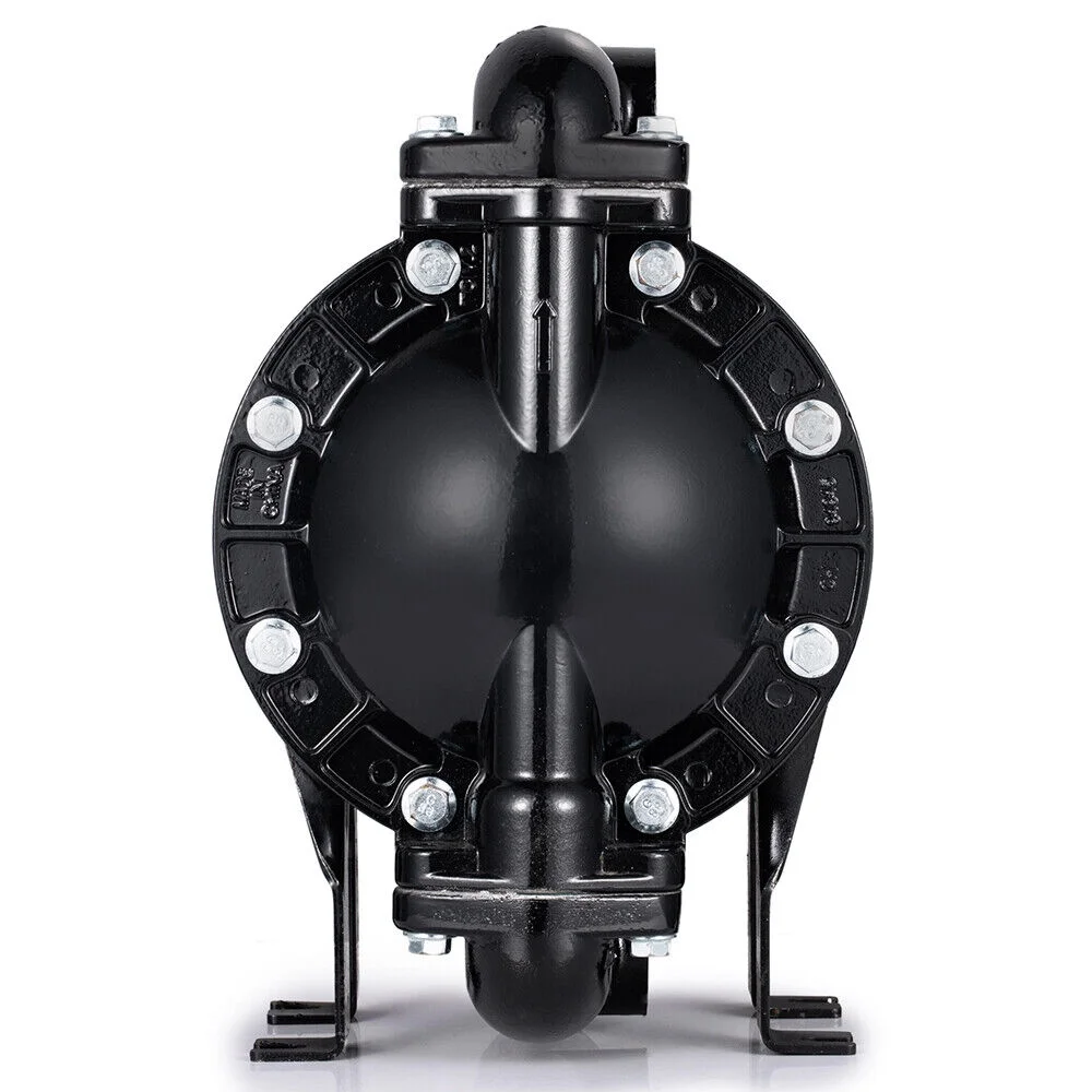 ECUTEE 35GPM Air-Operated Double Diaphragm Pump Aluminum 1