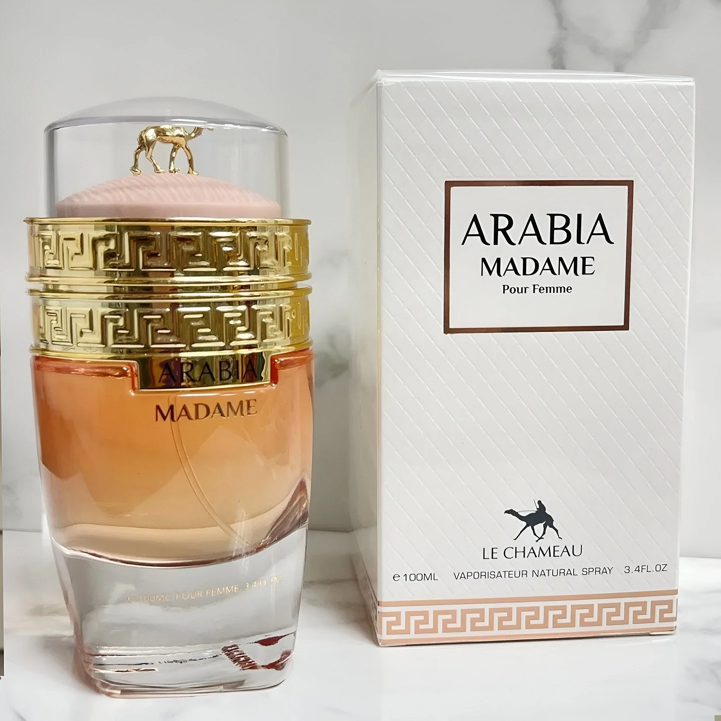 Emper - Arabia Madame by Le Chameau - Eau de Parfum for Women - Inspired by Mademoiselle Coco Chanel 3.4fl. oz. 100ml